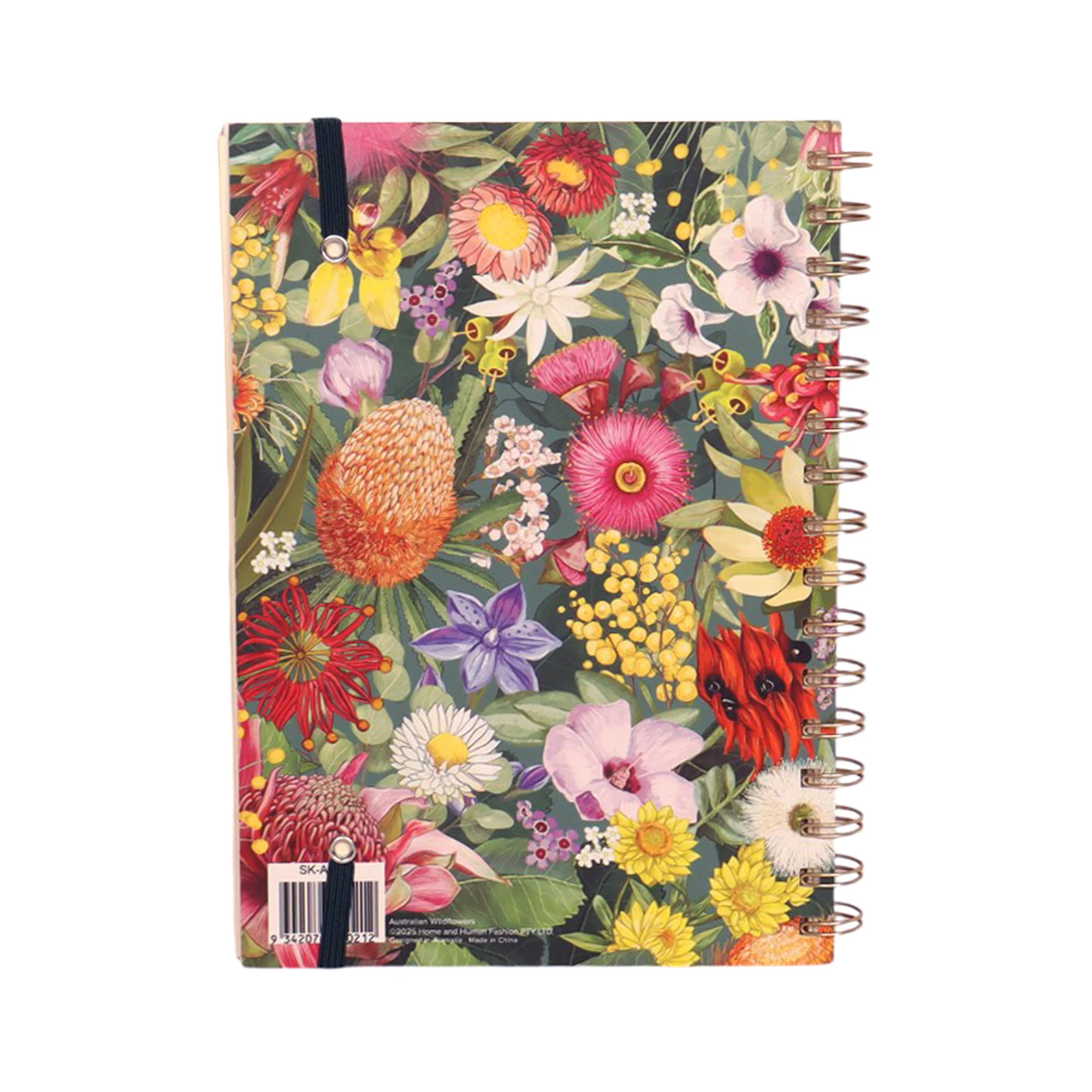 A5 Spiral Notebook Australian Wildflowers - Image 3