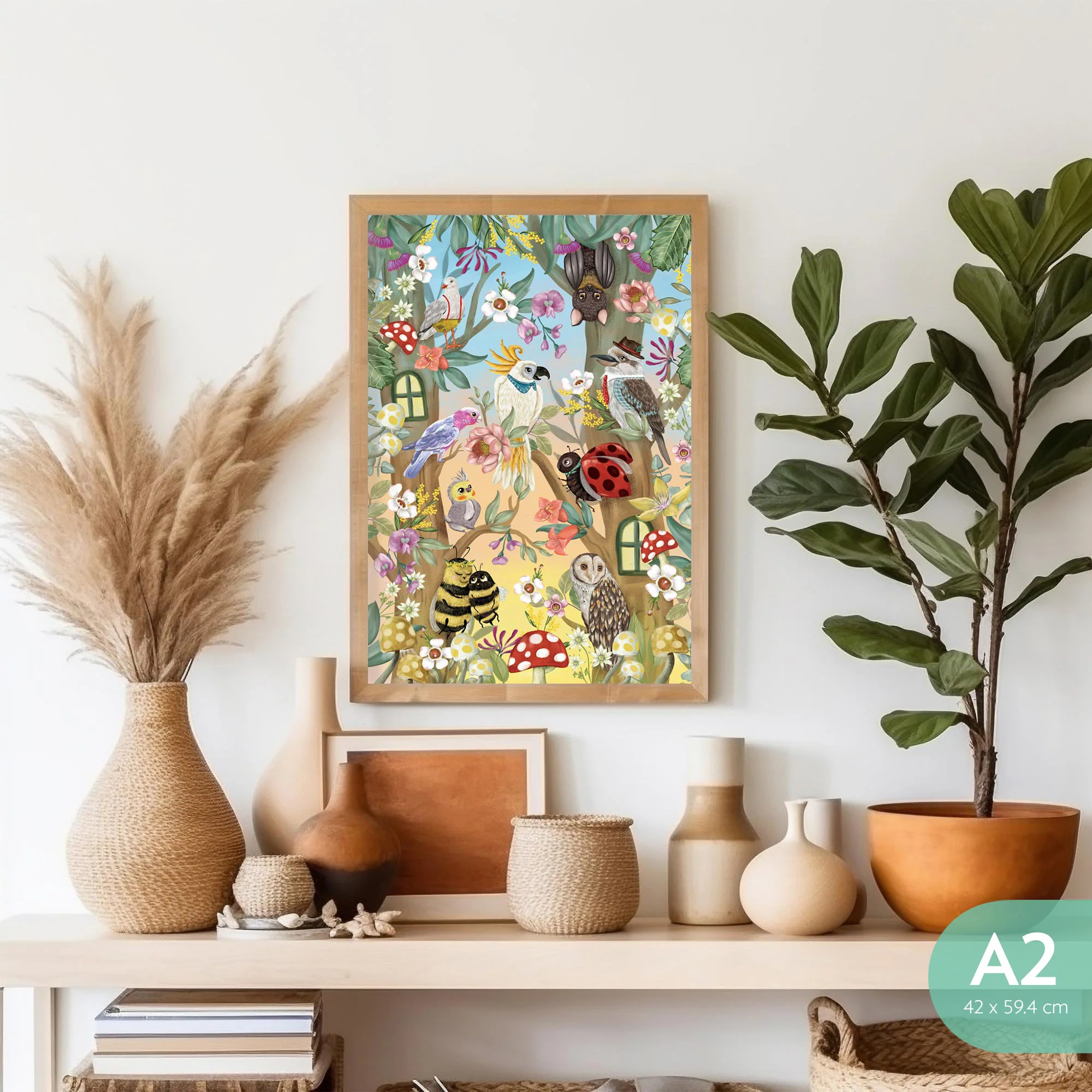 Art Print Good Times Together - Image 3