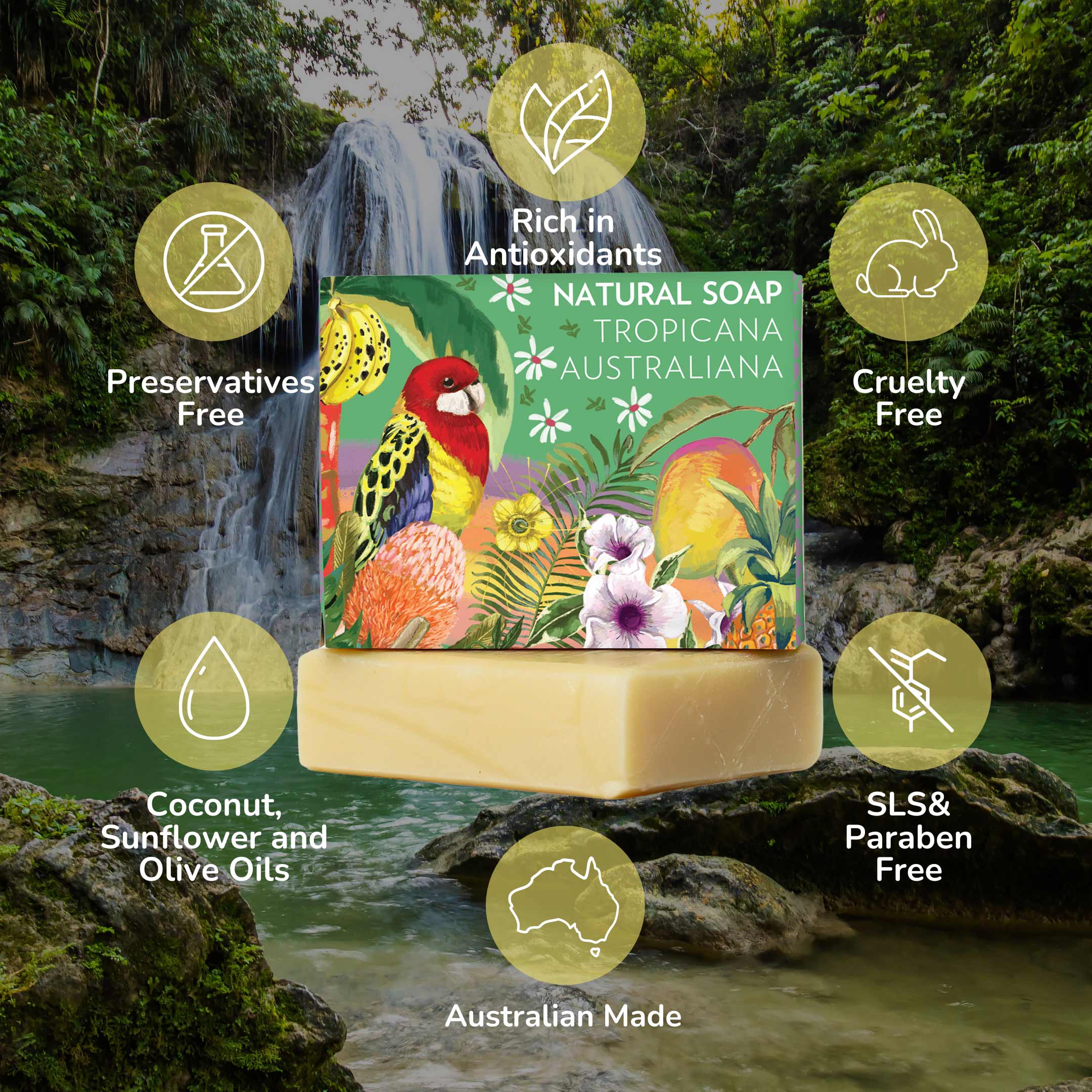 Australian Natural Soap Tropicana Australiana - Image 3