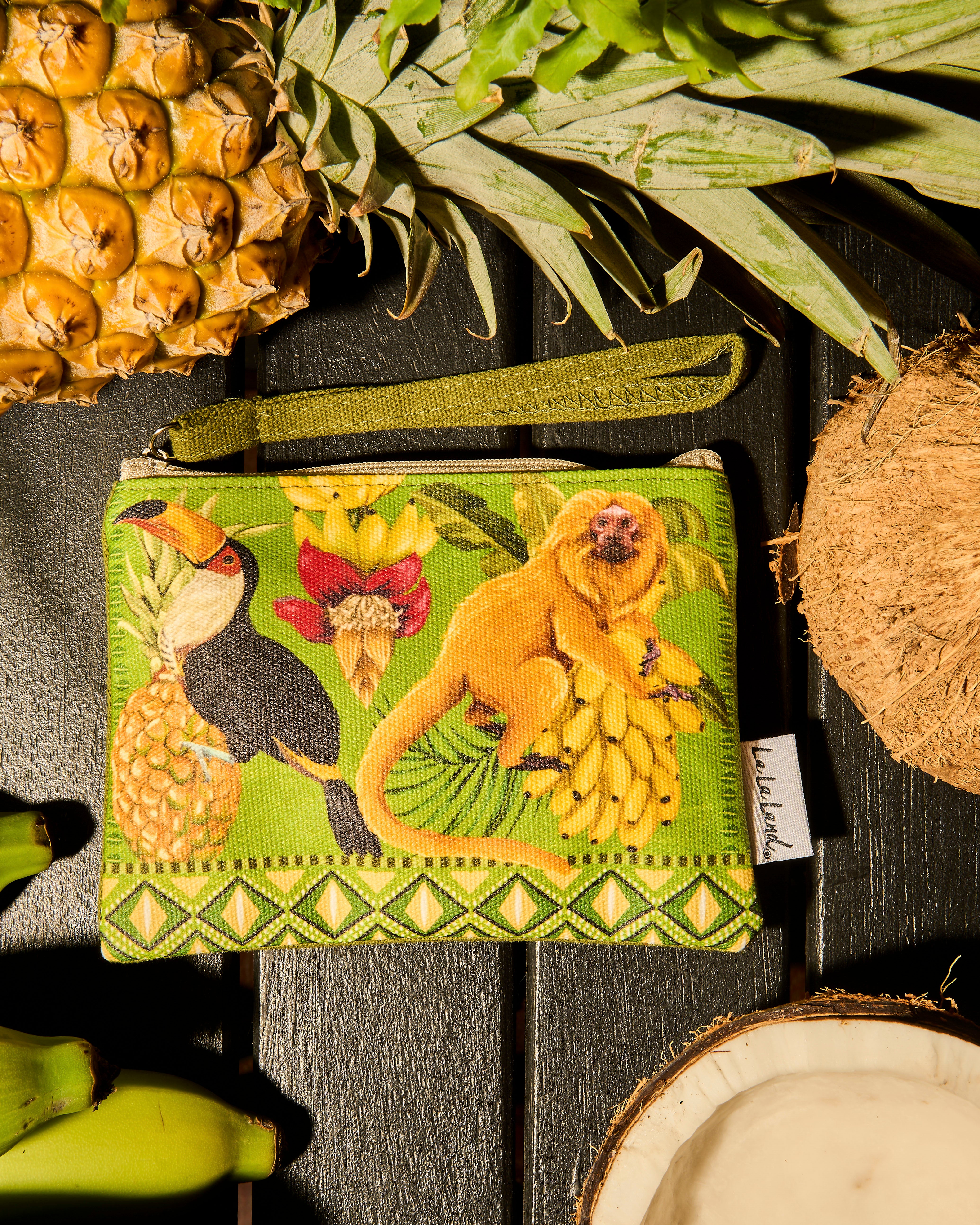 Coin Purse Brazilian Summer Monkey - Image 3
