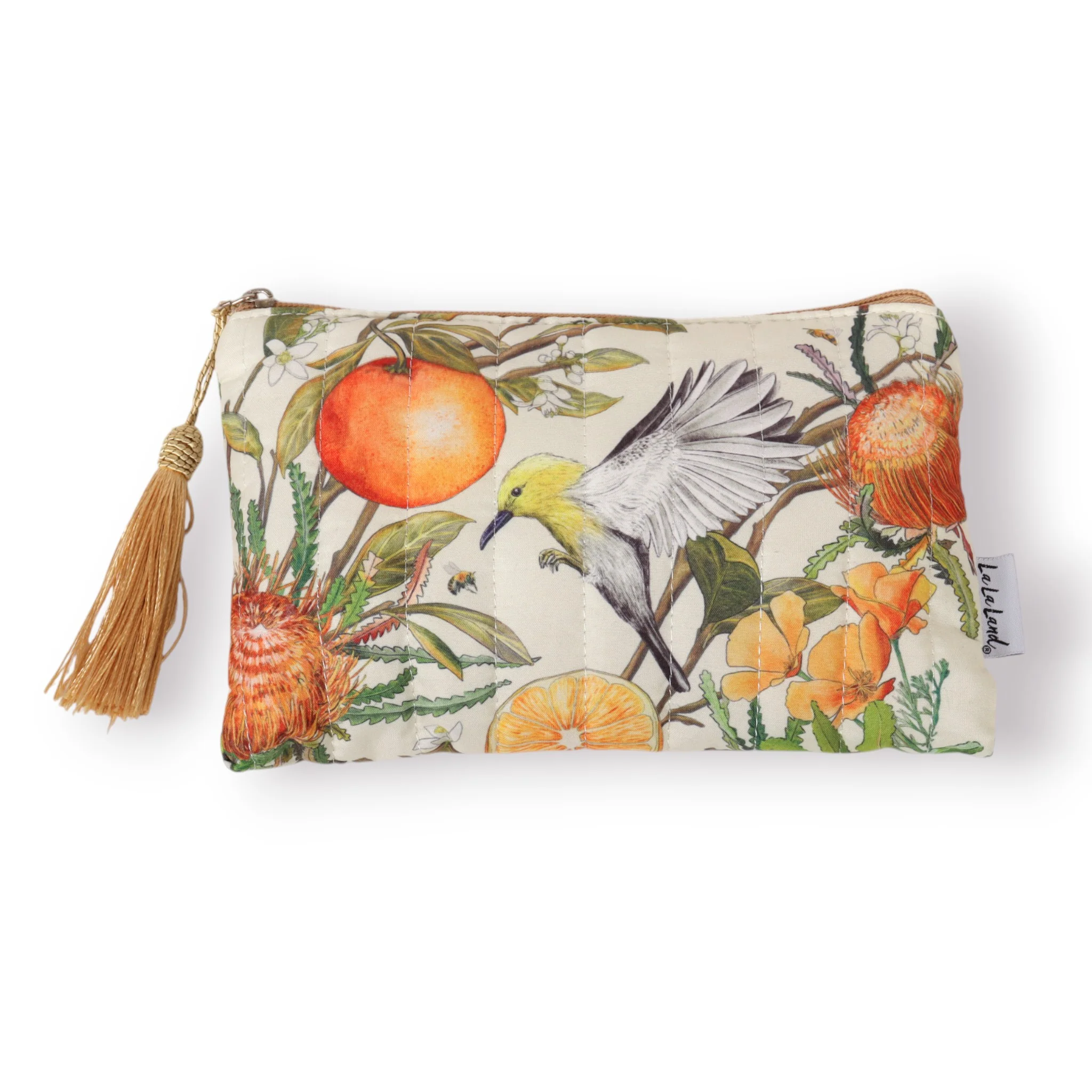 Quilted Comforter Pouch Golden Hour
