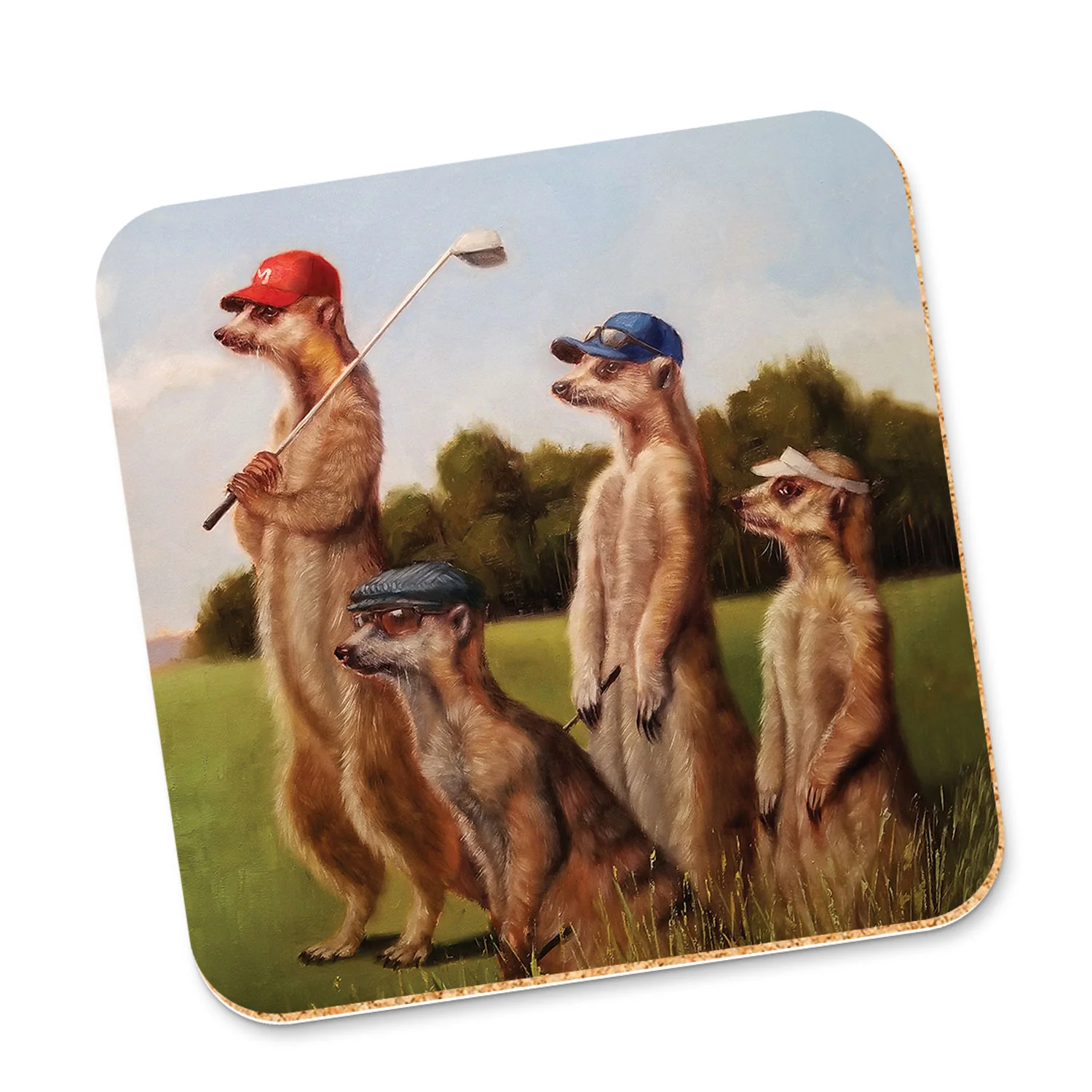 Corky Coaster Golfers Afternoon
