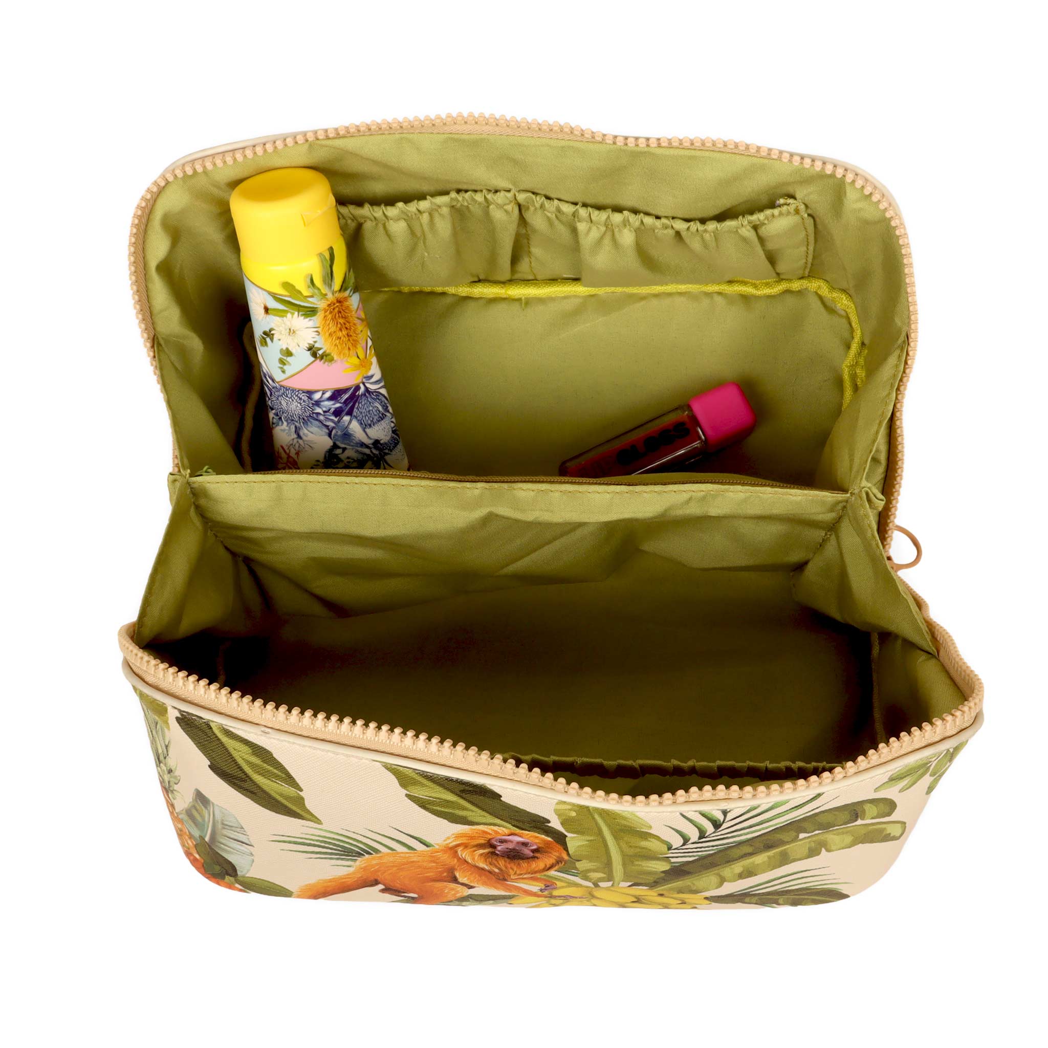 Cosmetic Bag Brazilian Summer Pattern - Image 5