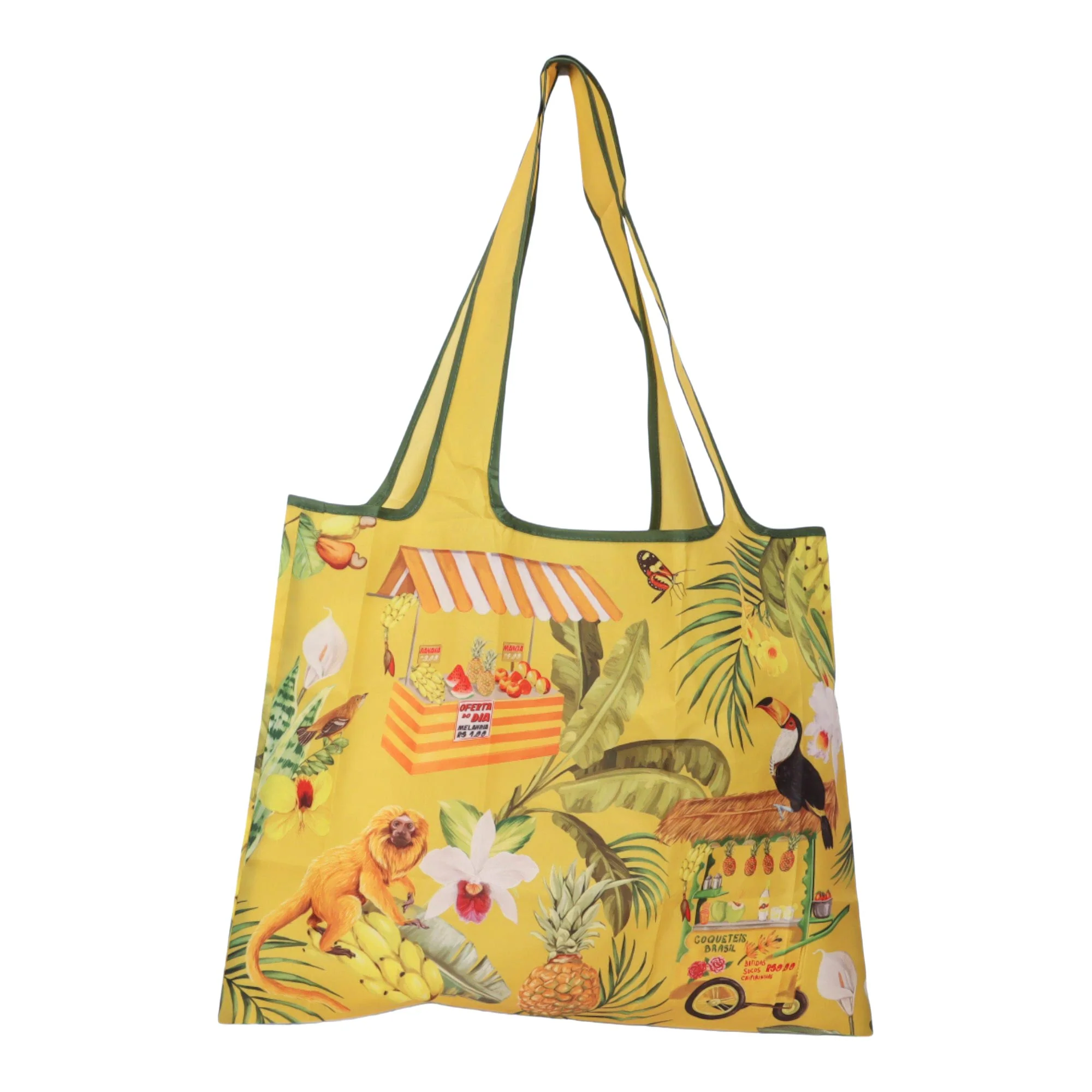 Foldable Shopper Bag Brazilian Summer
