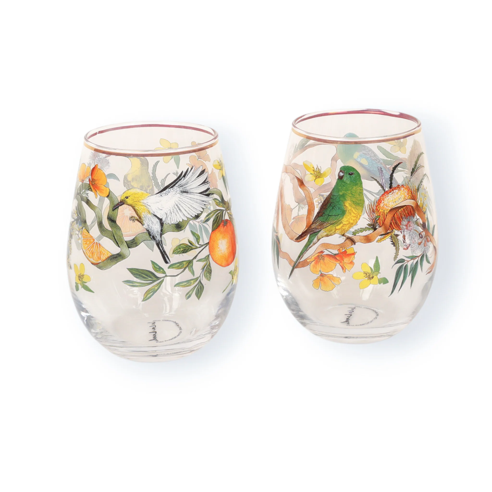 Glass Tumbler Large Set Golden Hour (Set of 2) - Image 5