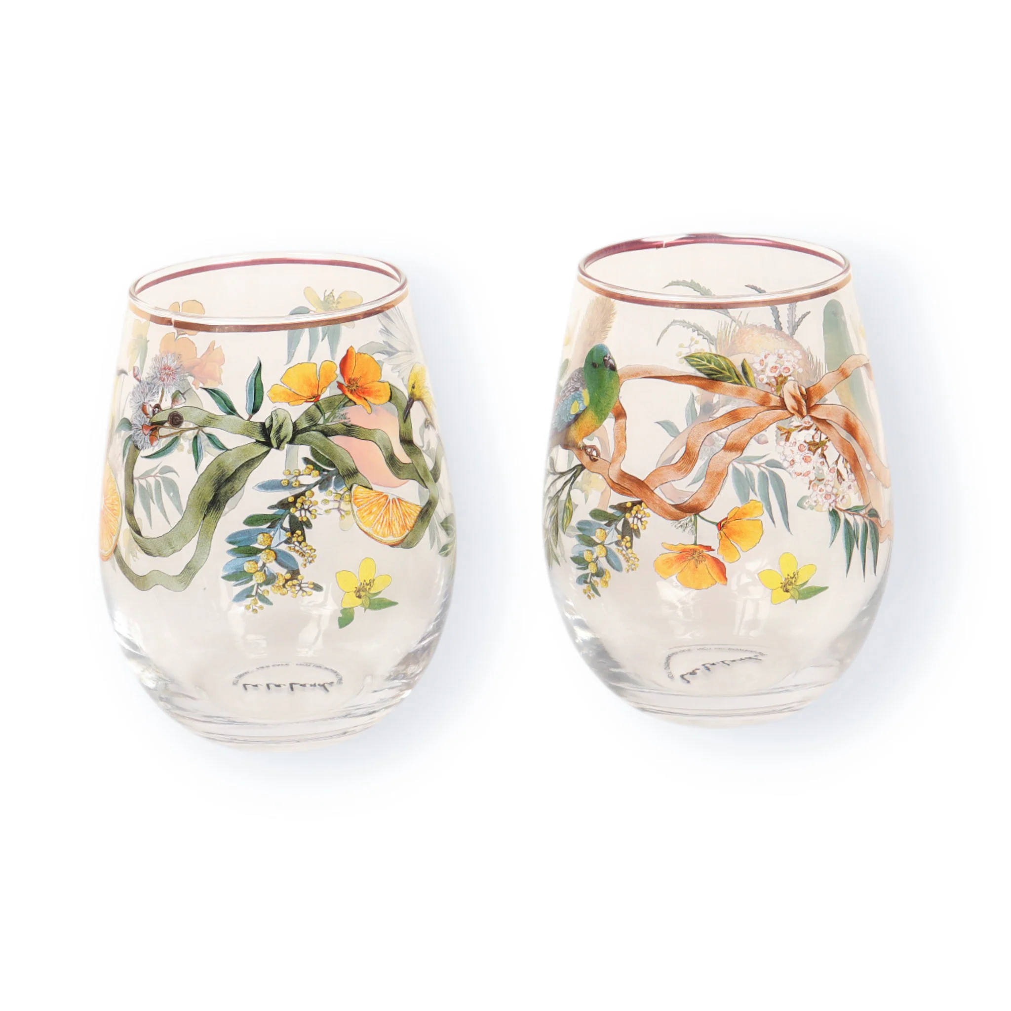 Glass Tumbler Large Set Golden Hour (Set of 2) - Image 6
