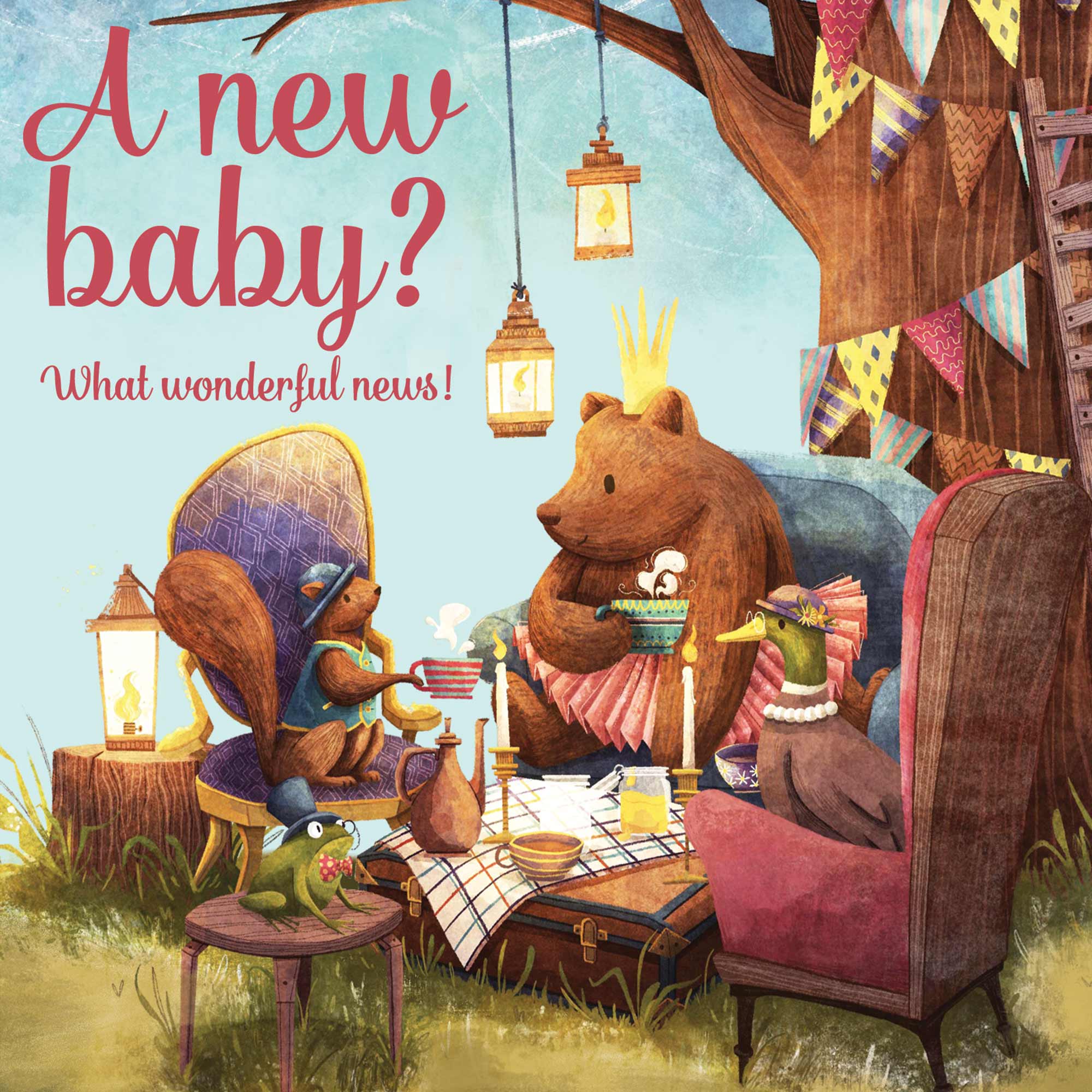 Greeting Card A New Baby - Image 3