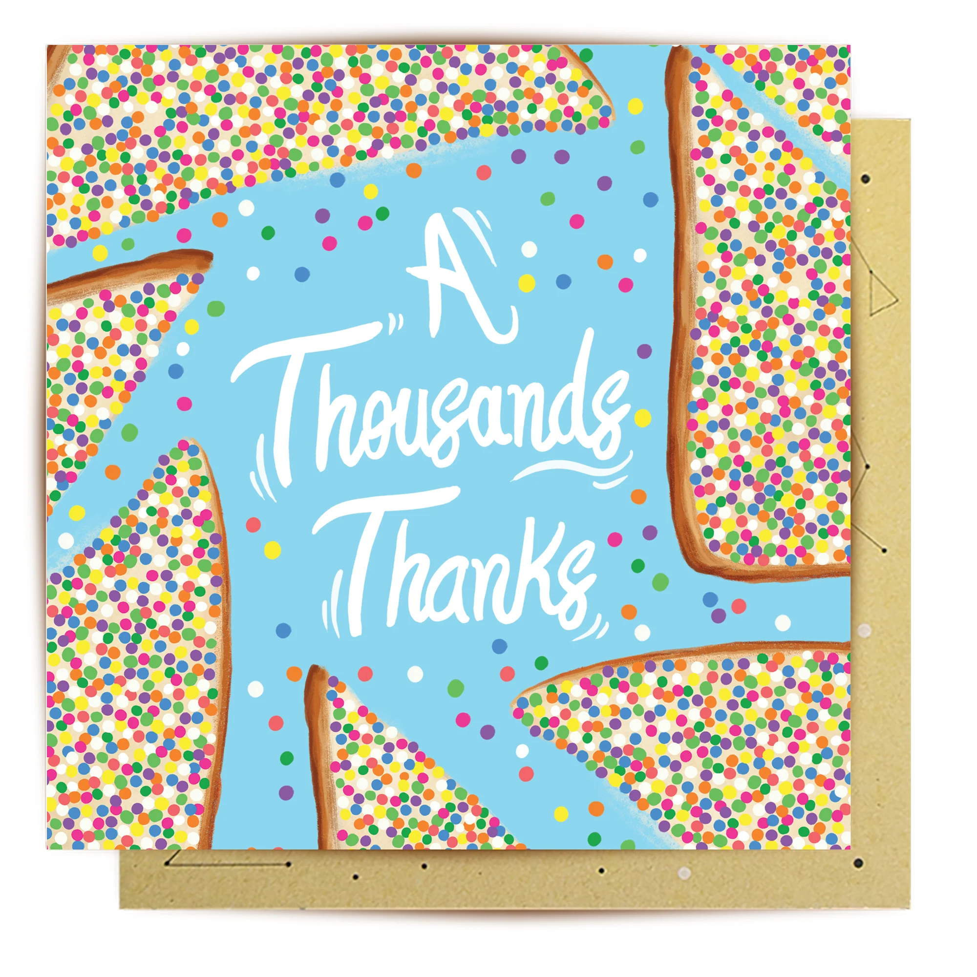 Greeting Card A Thousand Thanks
