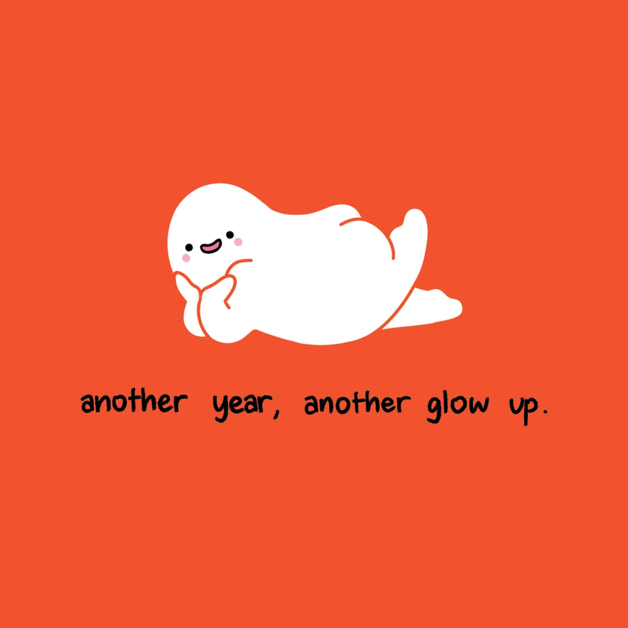 Greeting Card Another Year Another Glow Up - Image 3