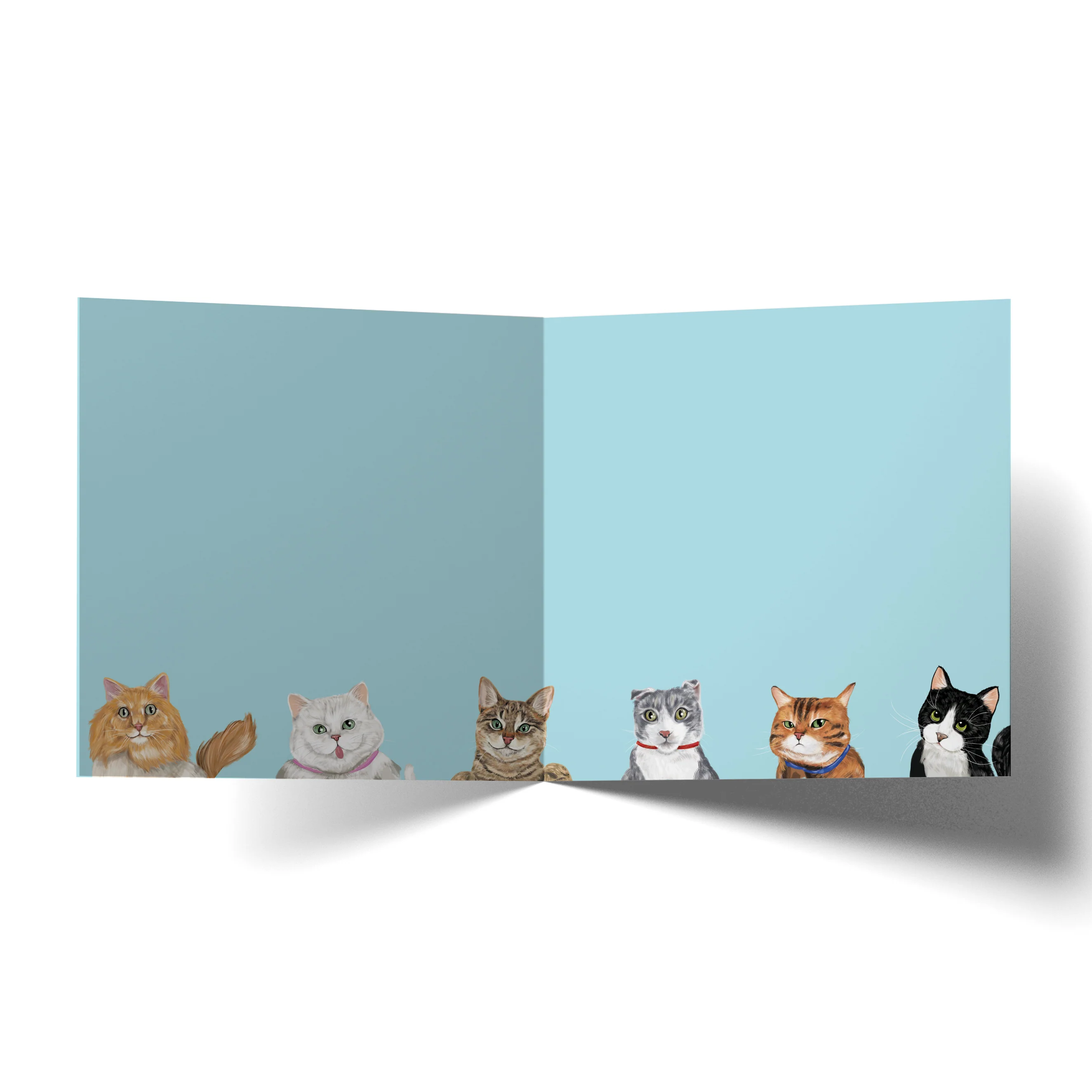 Greeting Card Antidepressant Cats - Image 3