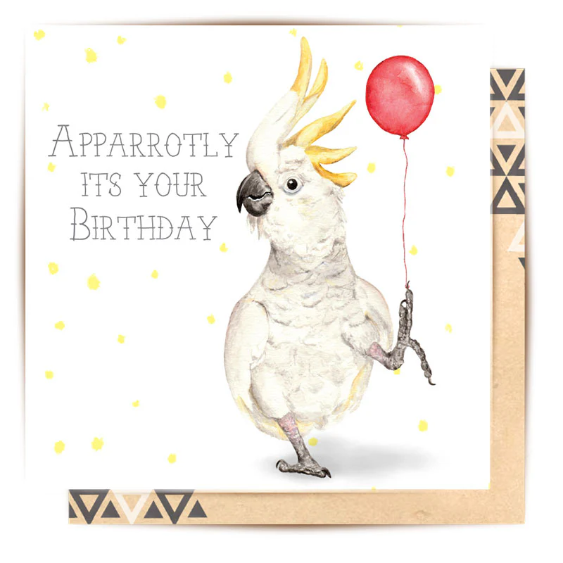 Mini Card Aparrotly Its Your Birthday - Image 2
