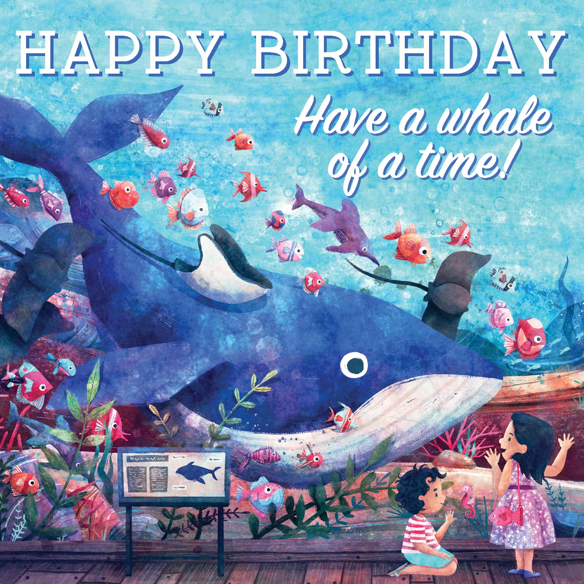 Greeting Card Aquarium - Image 3