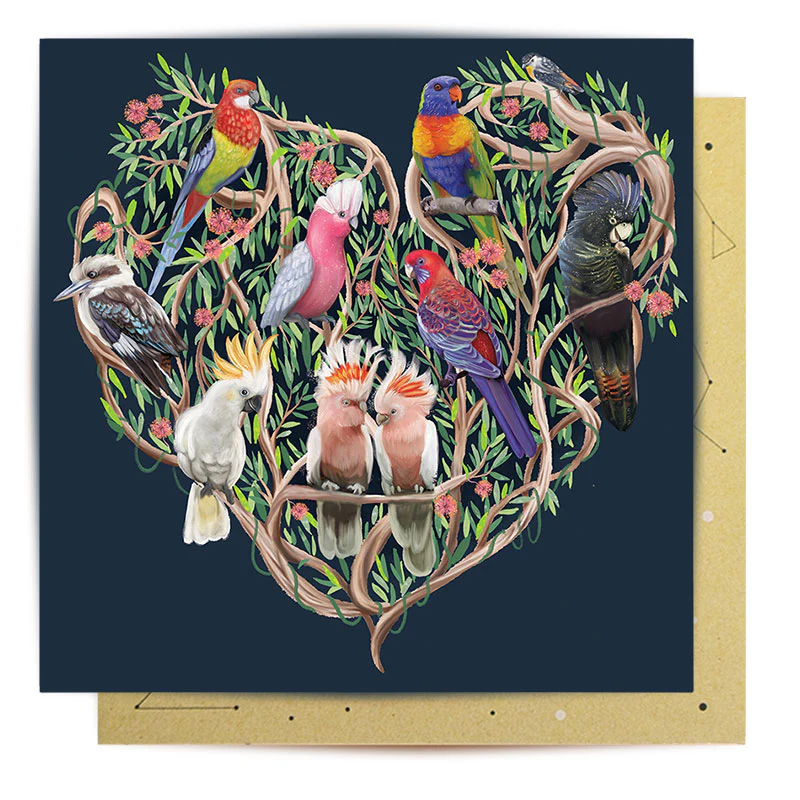 Greeting Card Australiana Love - Image 2
