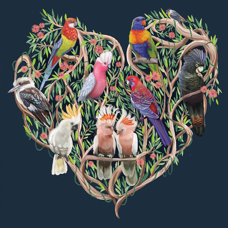 Greeting Card Australiana Love - Image 3