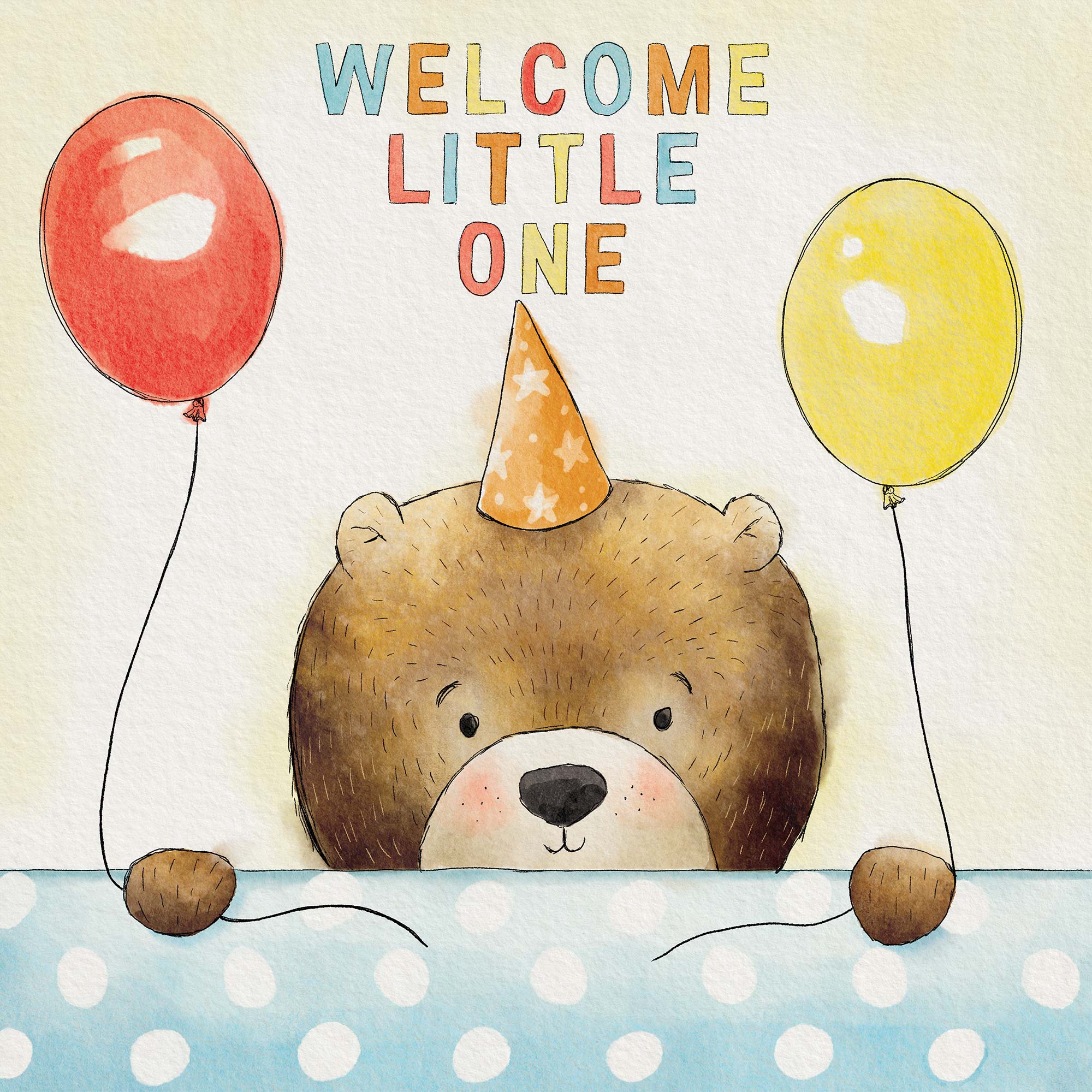 Greeting Card Baby Cute Bear - Image 3