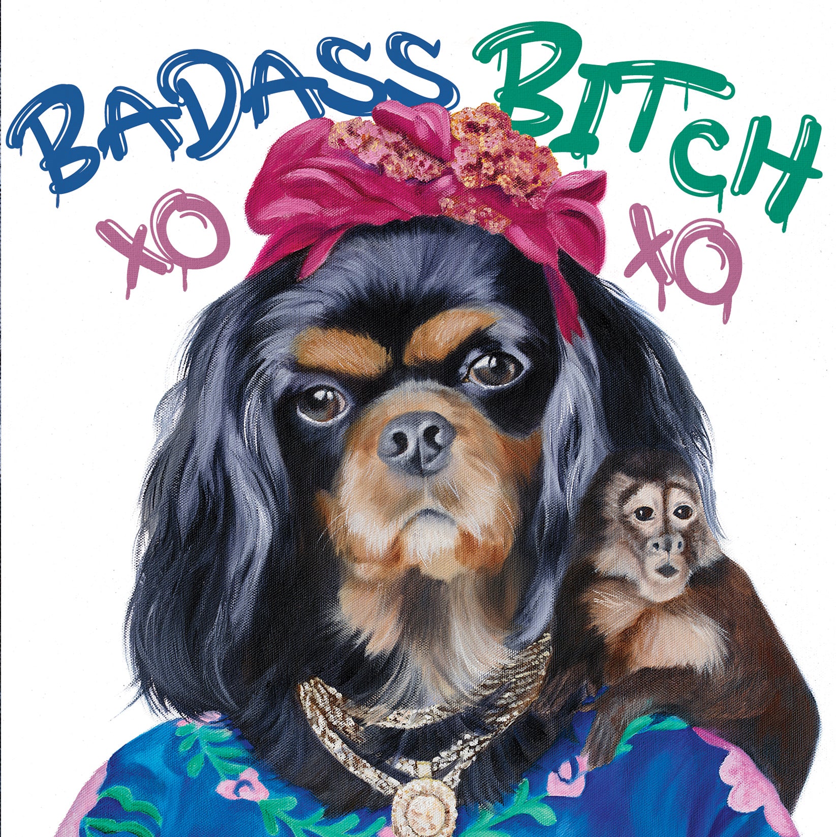 Greeting Card Badass Bitch - Image 3