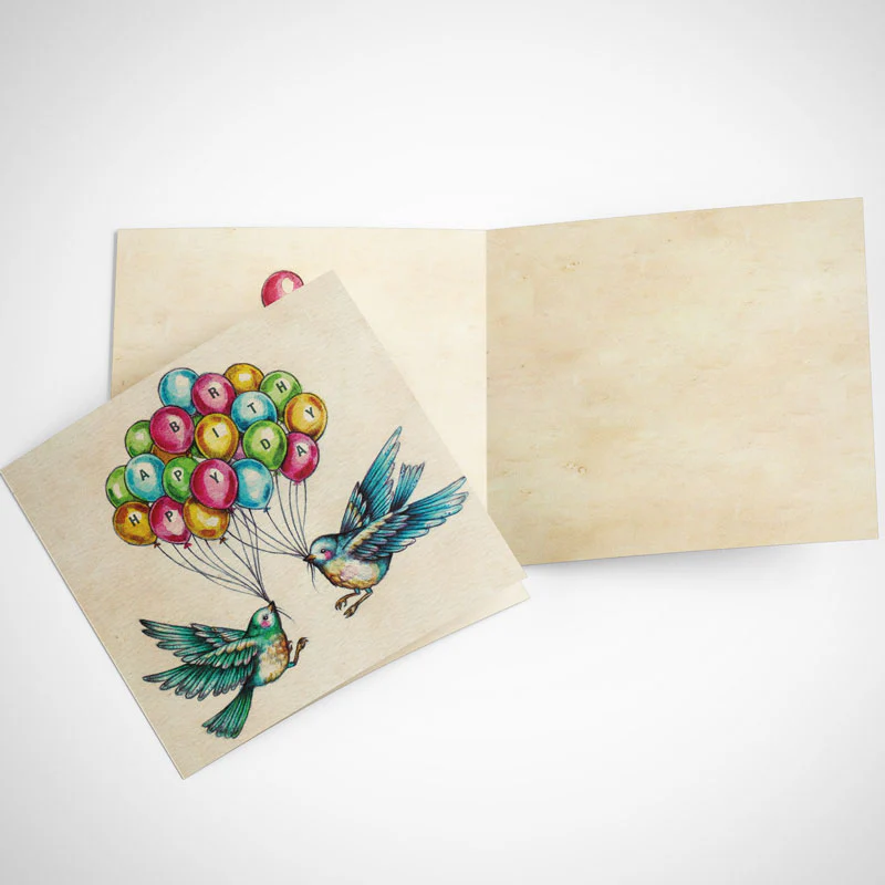 Greeting Card Birthday Bird - Image 2