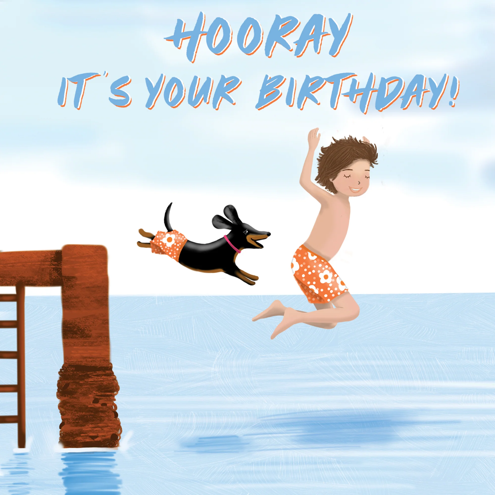 Greeting Card Birthday Jetty - Image 2