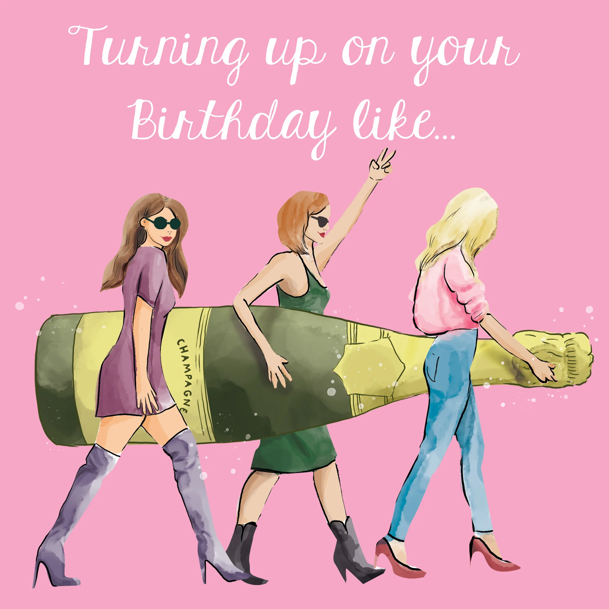 Greeting Card Bottomless Fun - Image 3