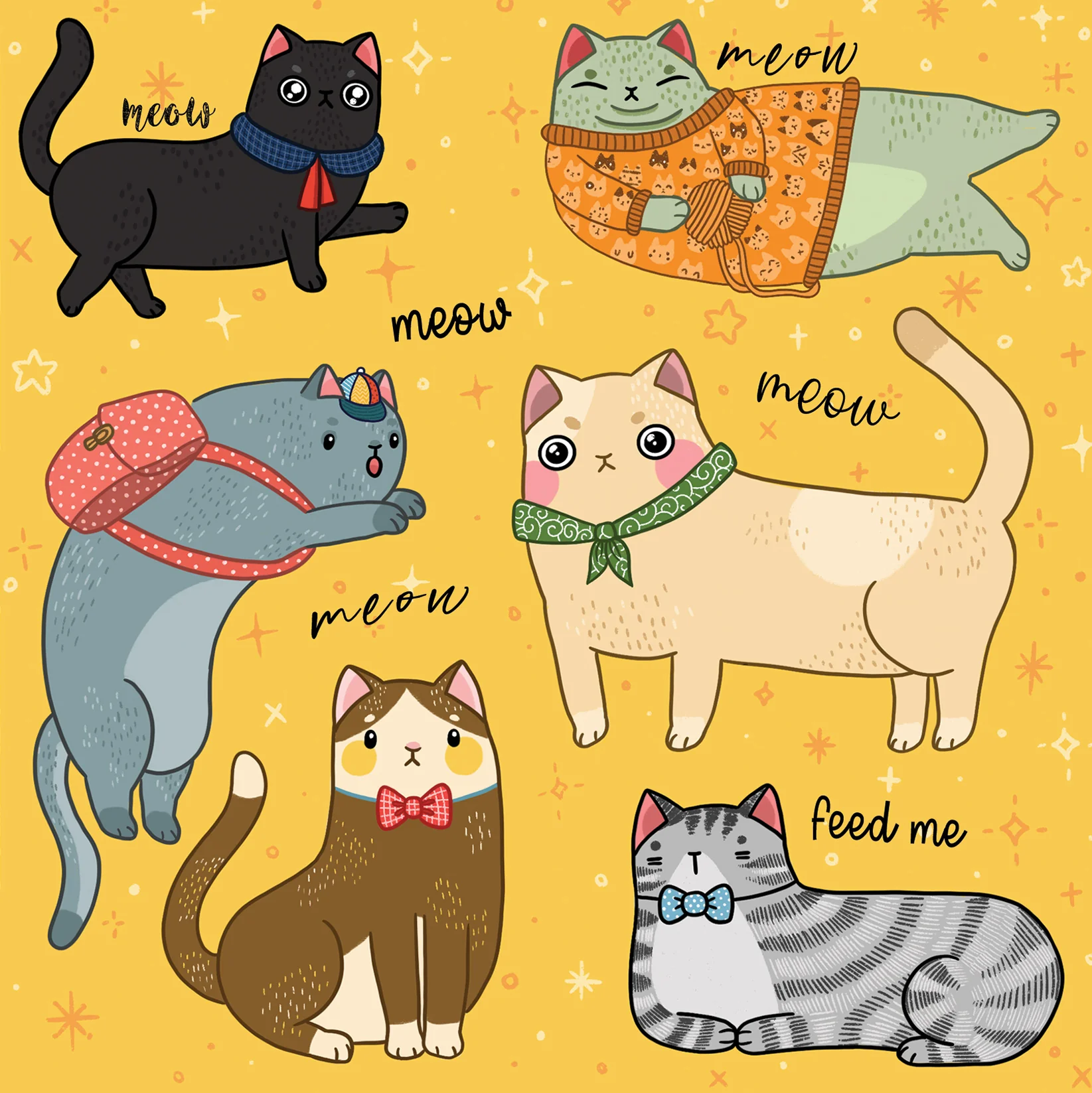 Greeting Card Cat Nonsense - Image 3