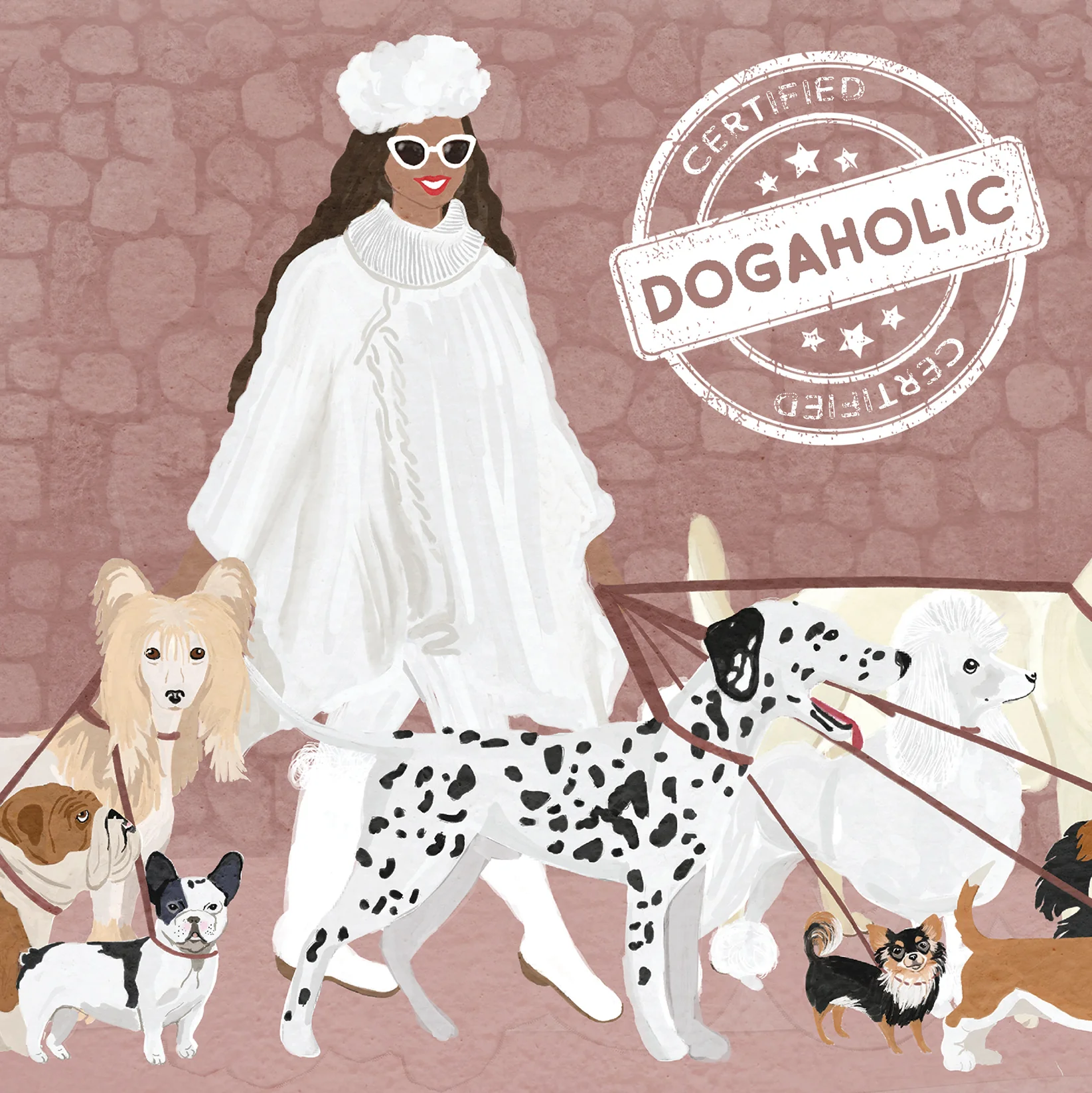 Greeting Card Certified Dogaholic - Image 3