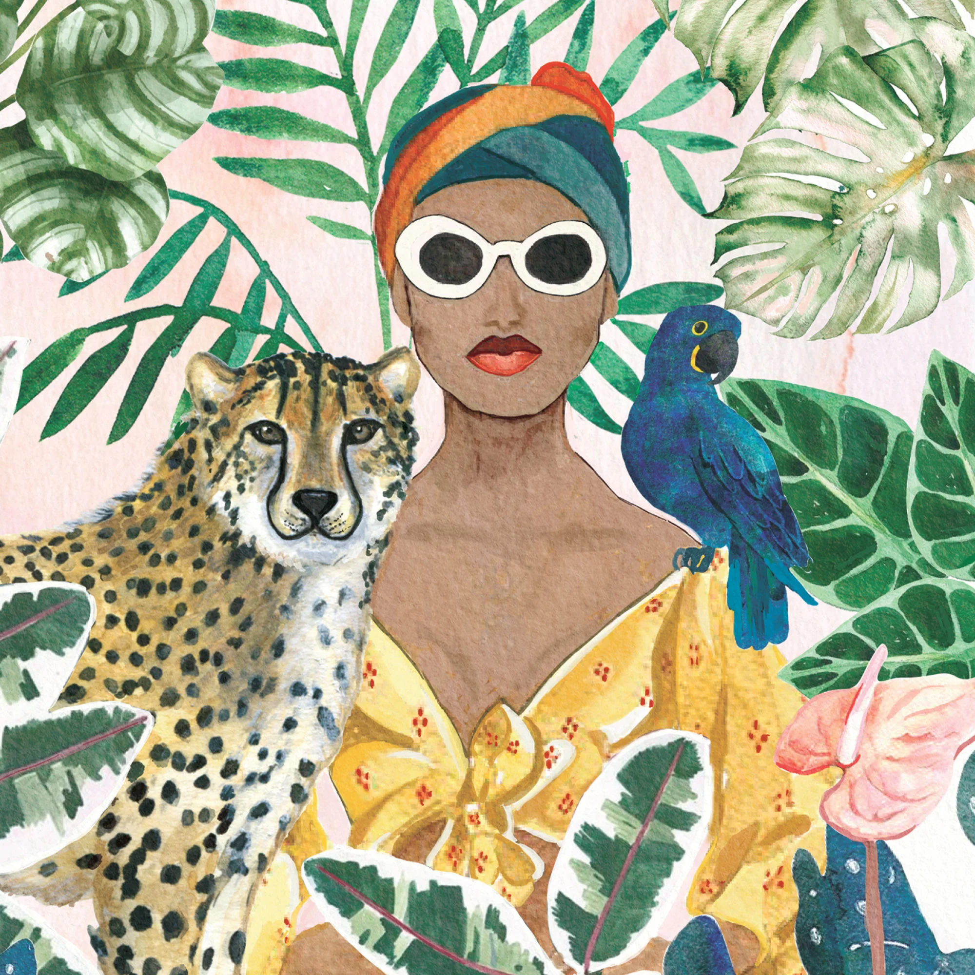Greeting Card Cheetah - Image 3