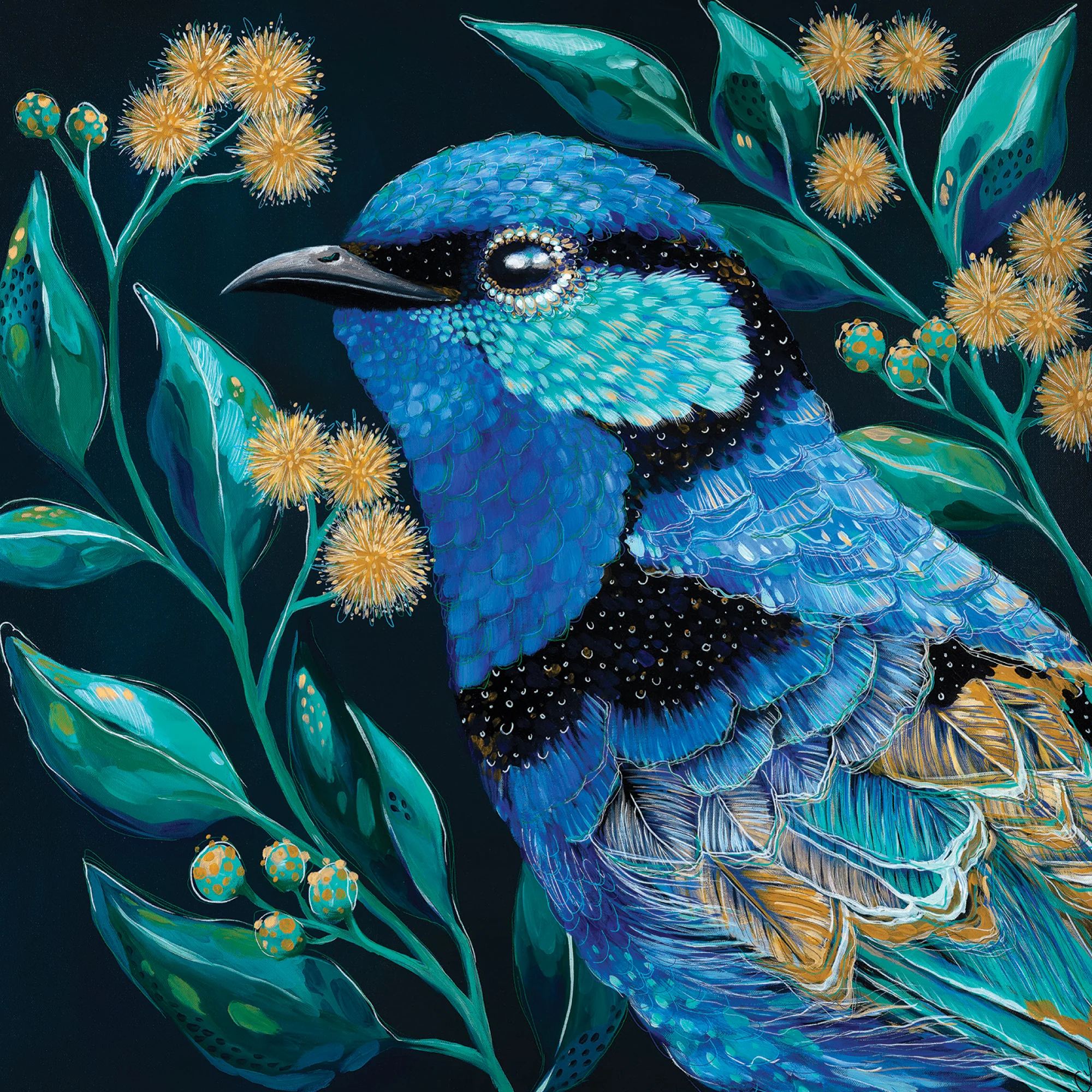 Greeting Card Clancy Fairy Wren - Image 3