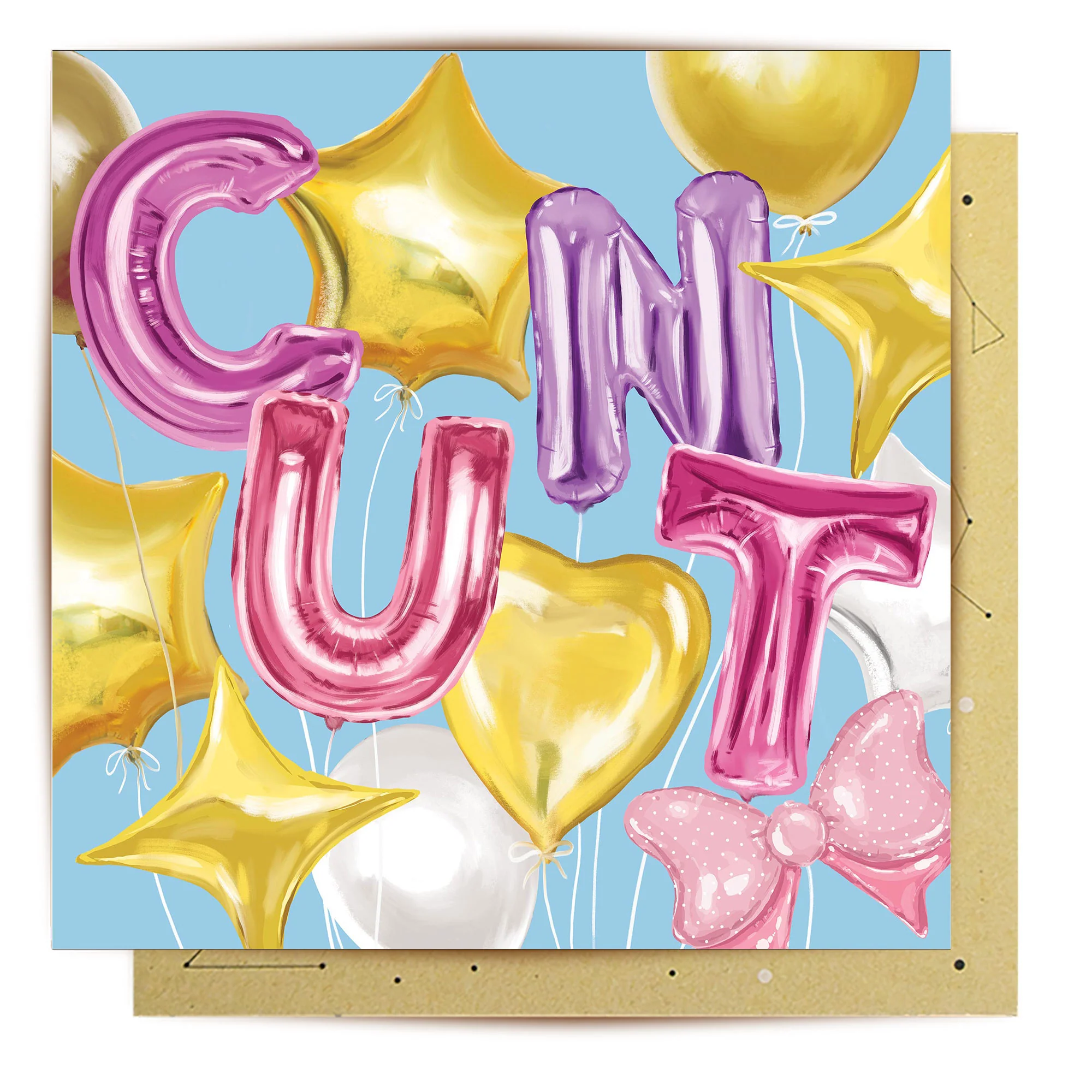 Greeting Card CNT Balloons