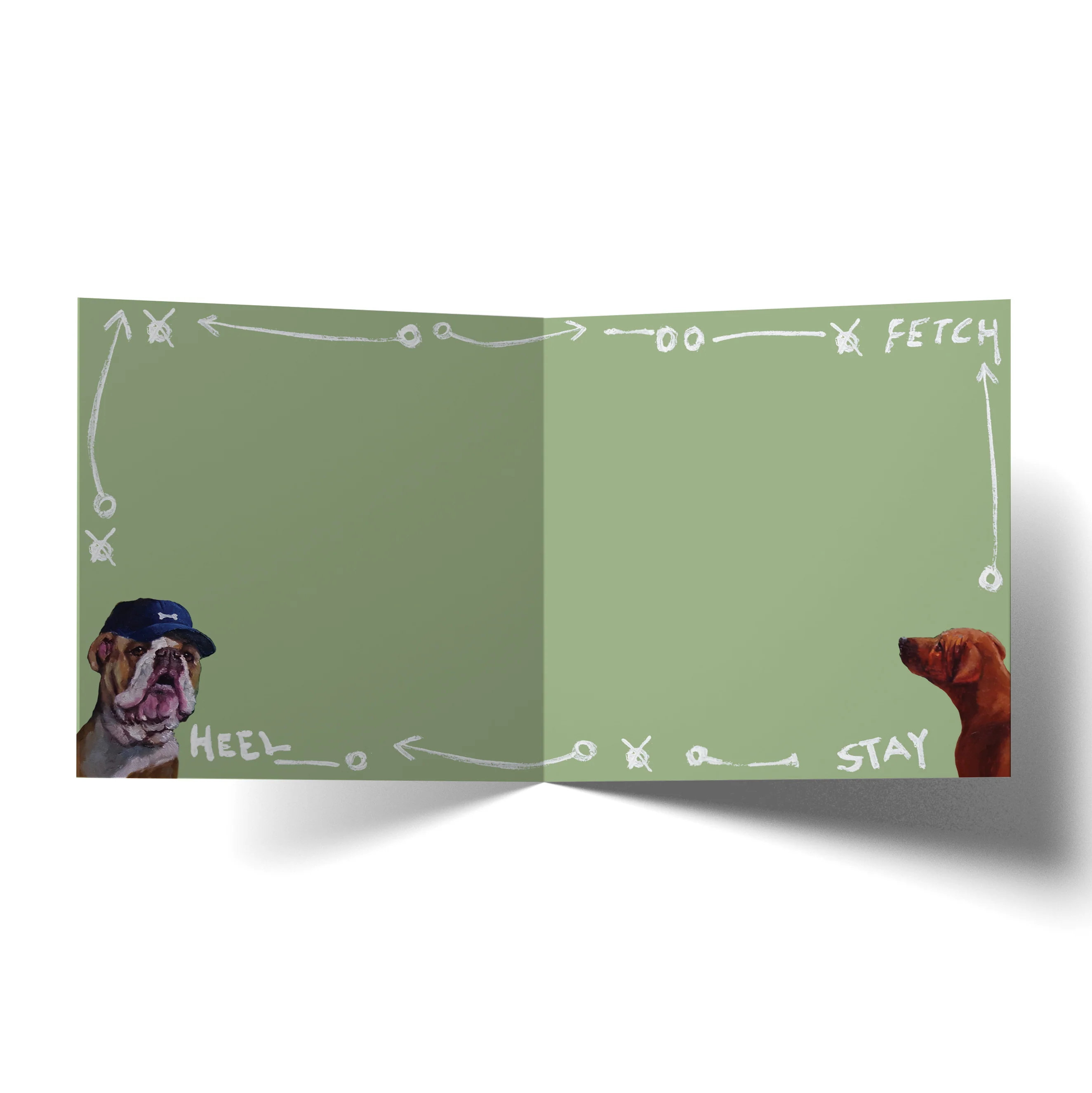 Greeting Card Coach Bulldog - Image 2