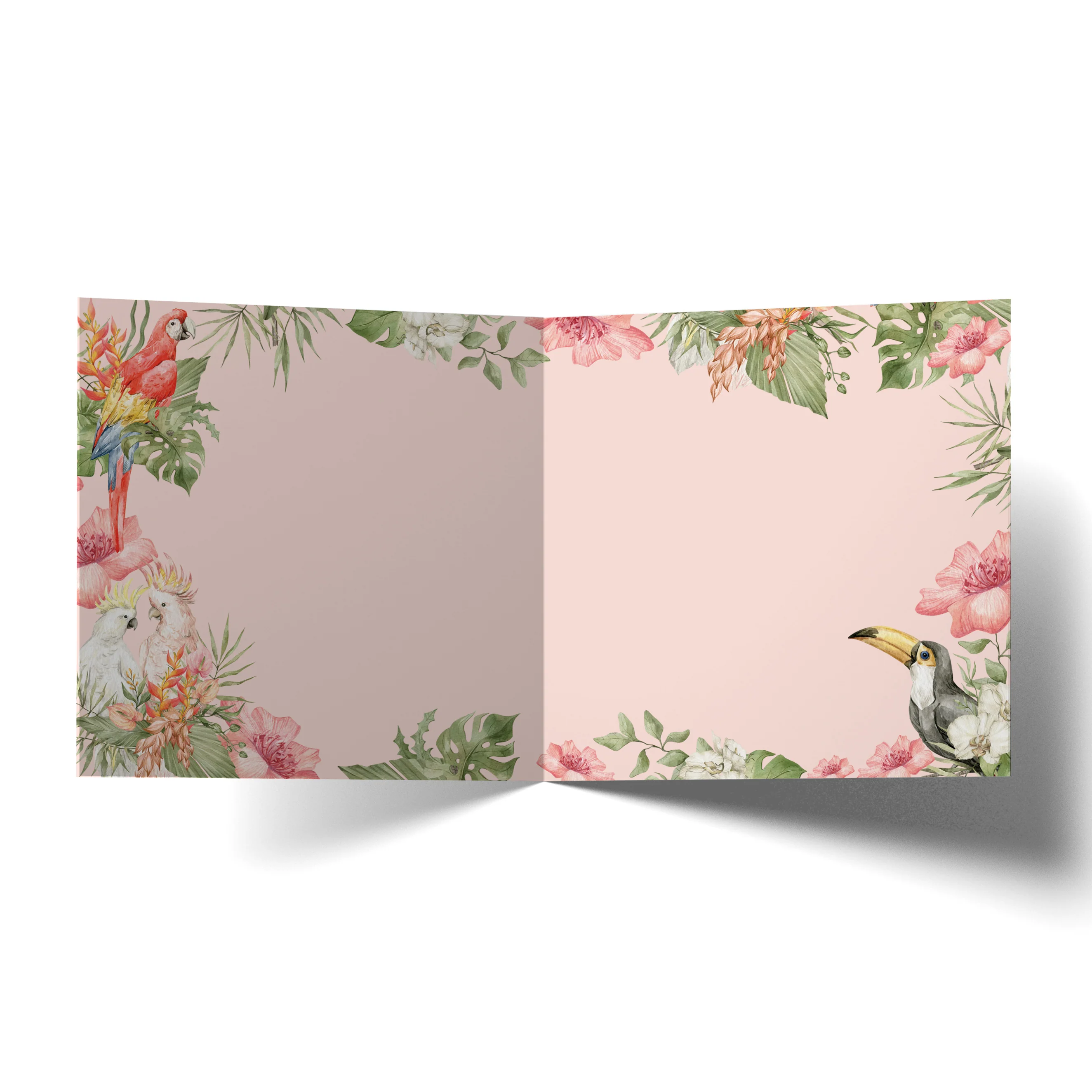 Greeting Card Cockatoo And Birds - Image 2