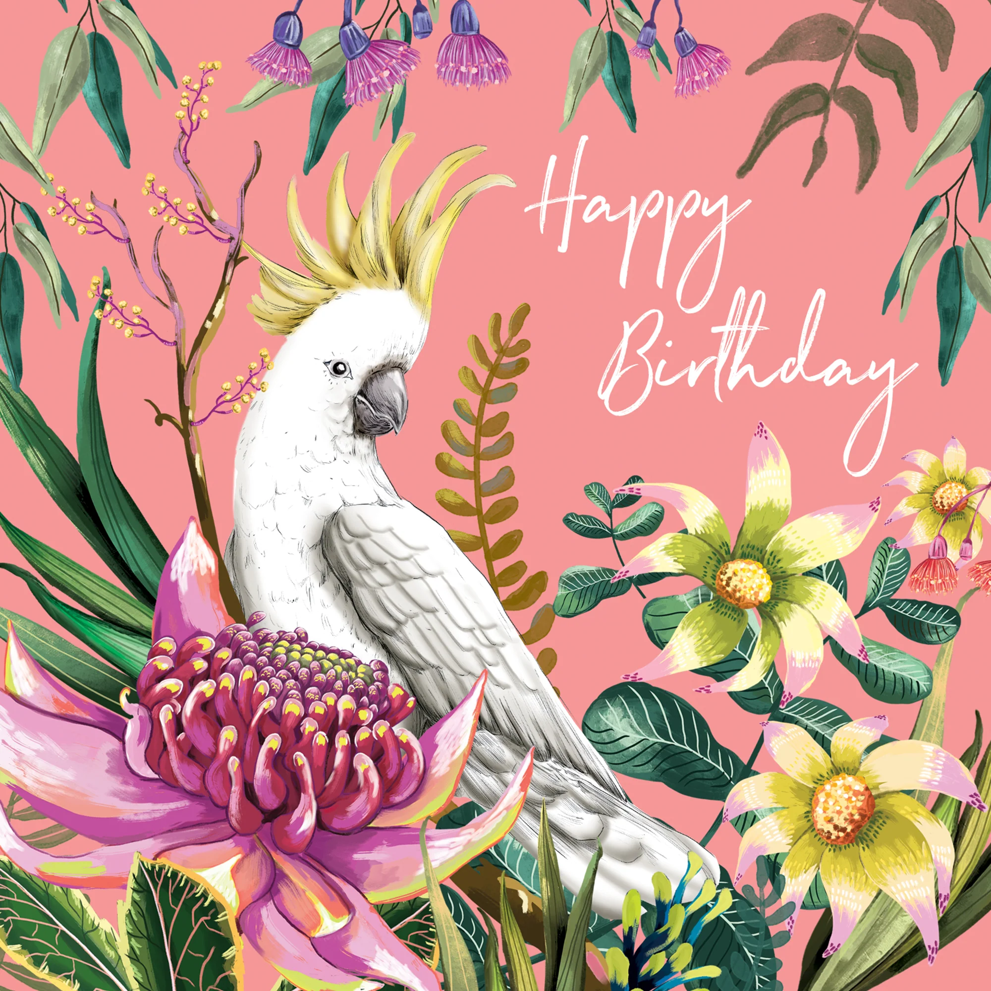 Greeting Card Cockatoo Paradiso - Image 3