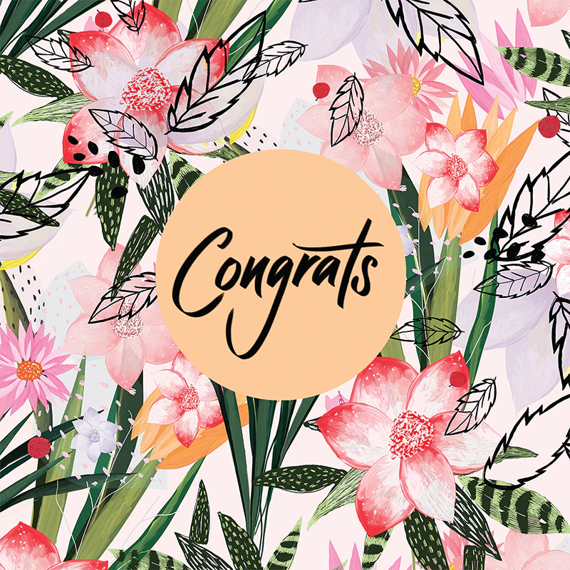 Greeting Card Congrats - Image 3