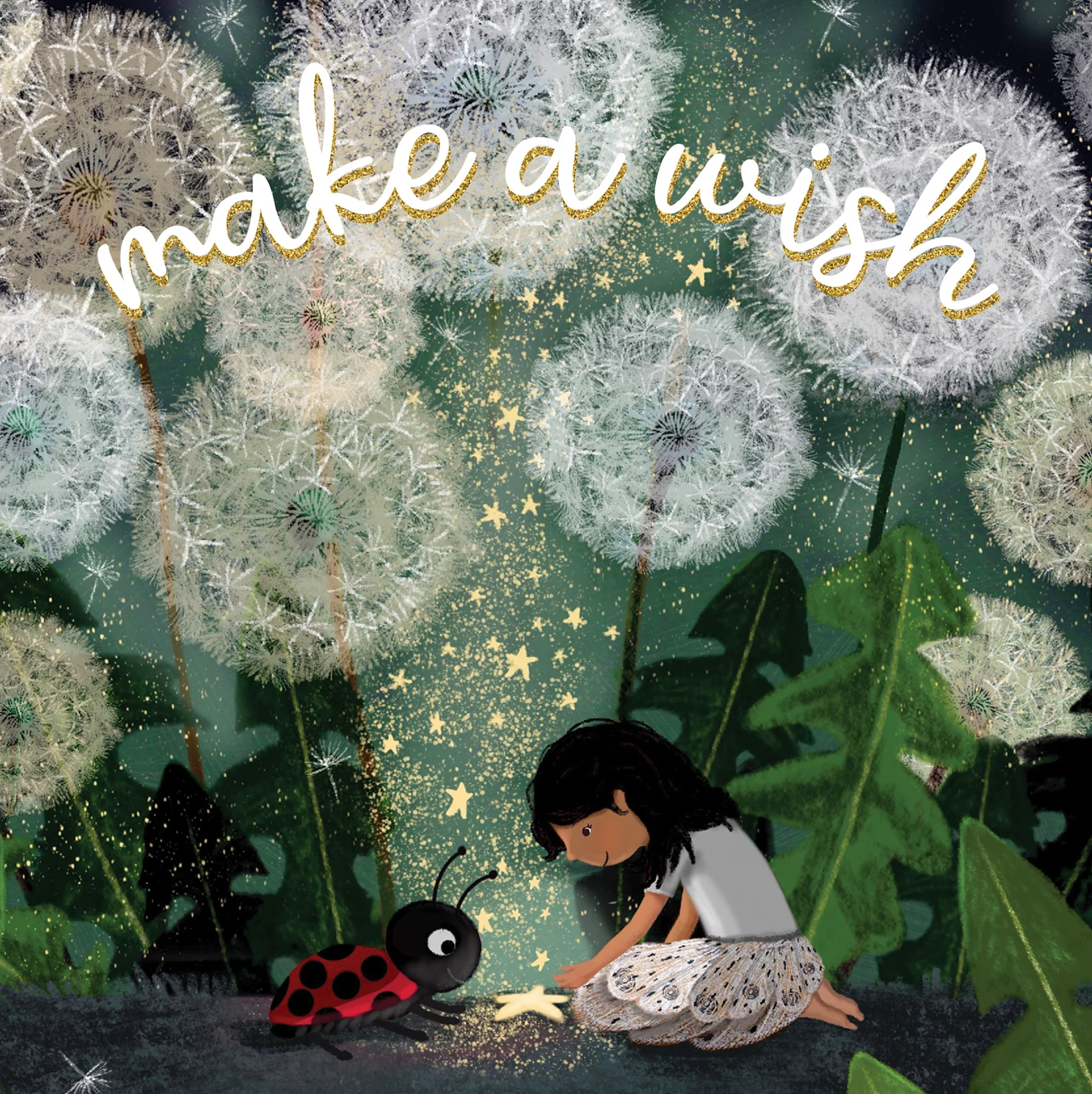 Greeting Card Dandelion Friends - Image 3