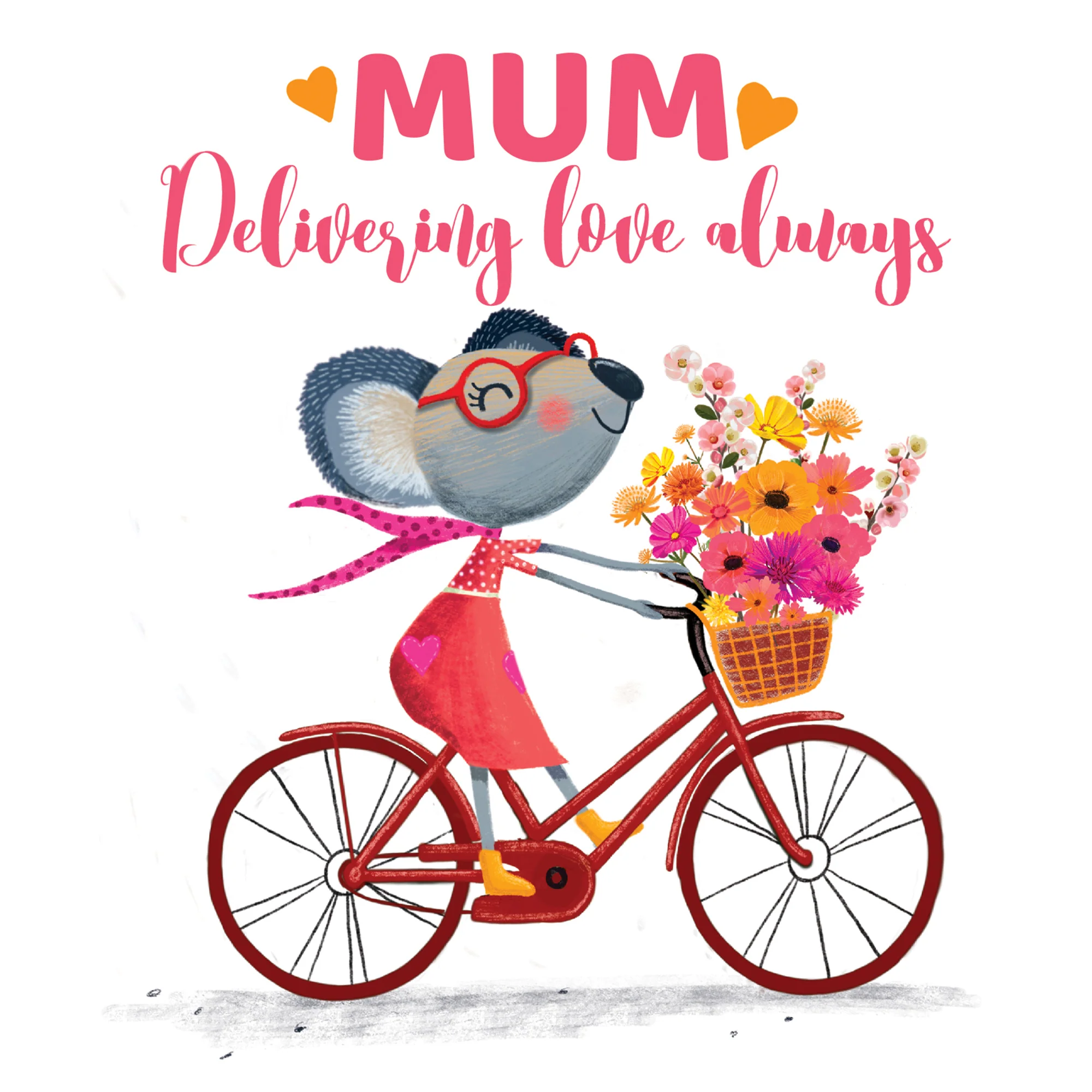Greeting Card Delivering Love Mum - Image 3