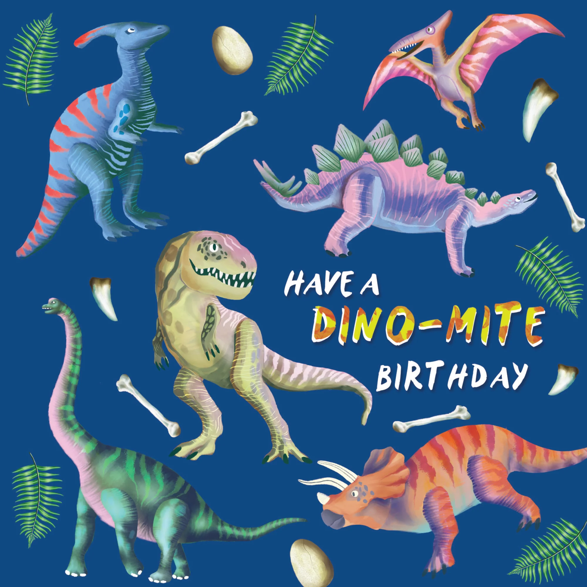 Greeting Card Dino-Mite Birthday - Image 3