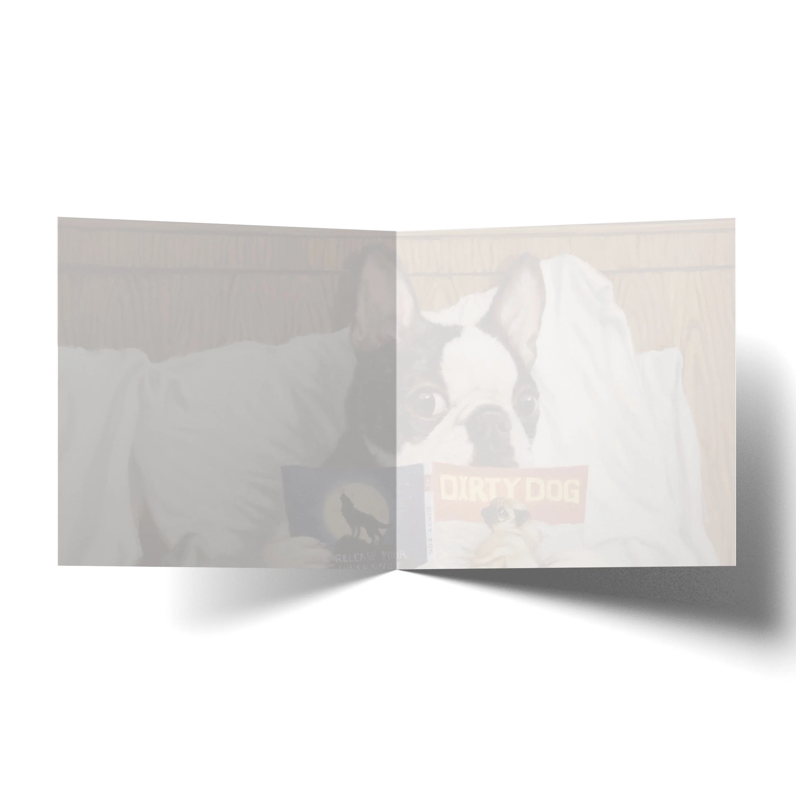 Greeting Card Dirty Dog - Image 2