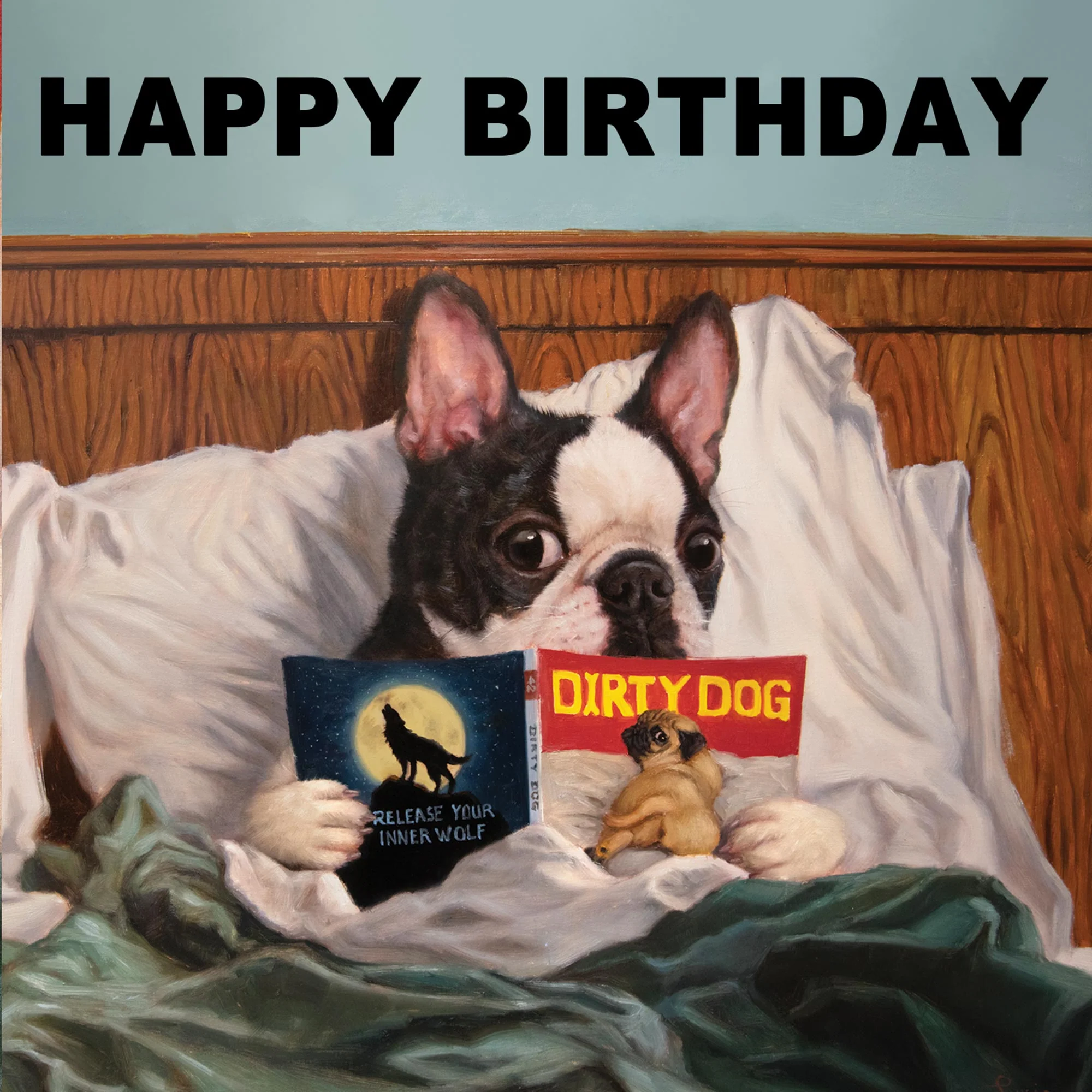 Greeting Card Dirty Dog - Image 3