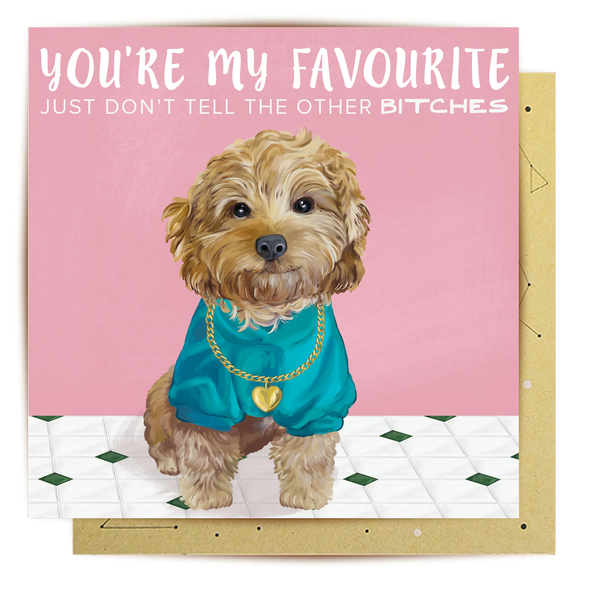 Greeting Card Don't Tell The Other Bitches - Image 2
