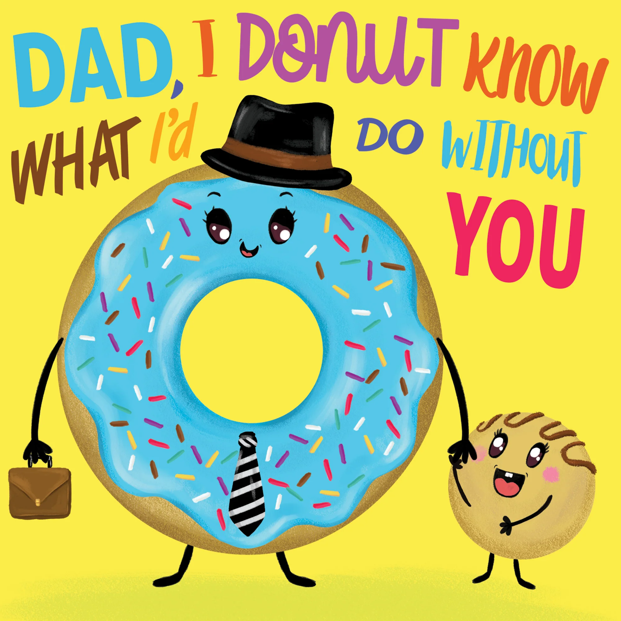 Greeting Card Donut Know Dad - Image 3
