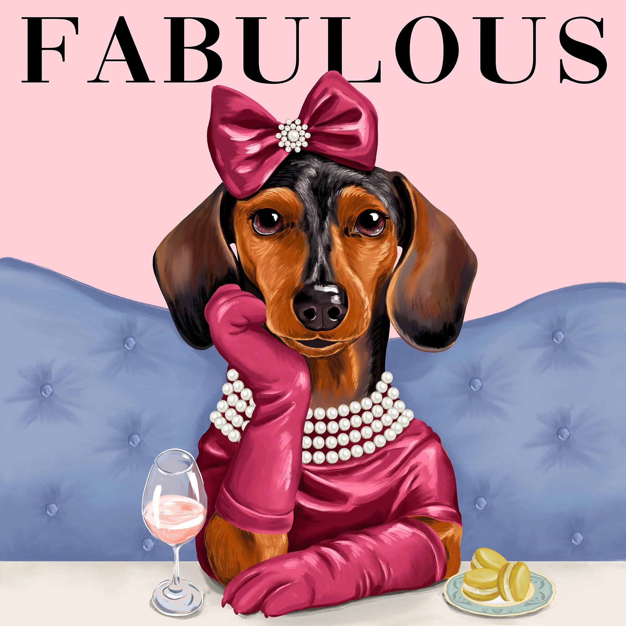 Greeting Card Fabulous Dachshund - Image 3