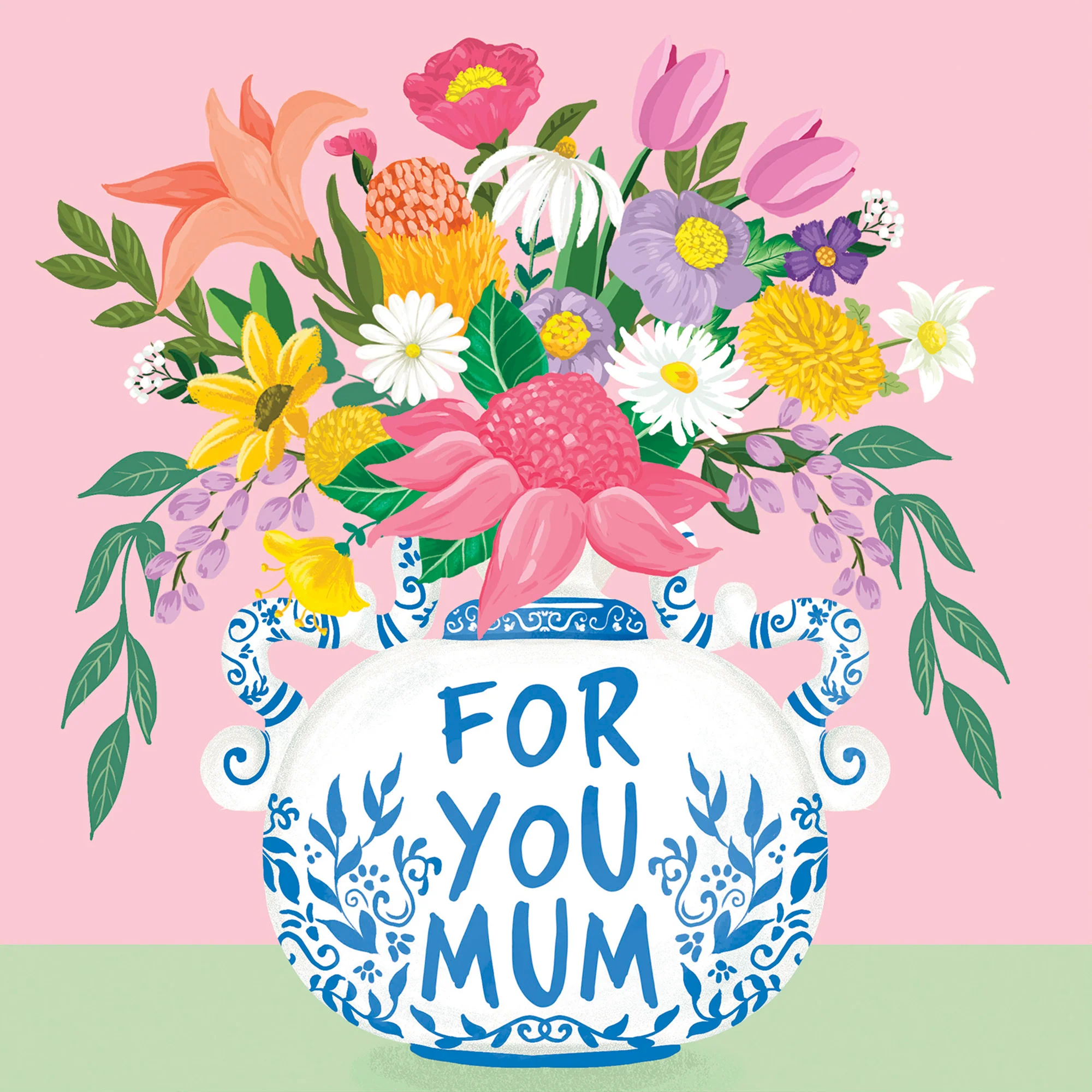 Greeting Card Flowers For You Mum - Image 3