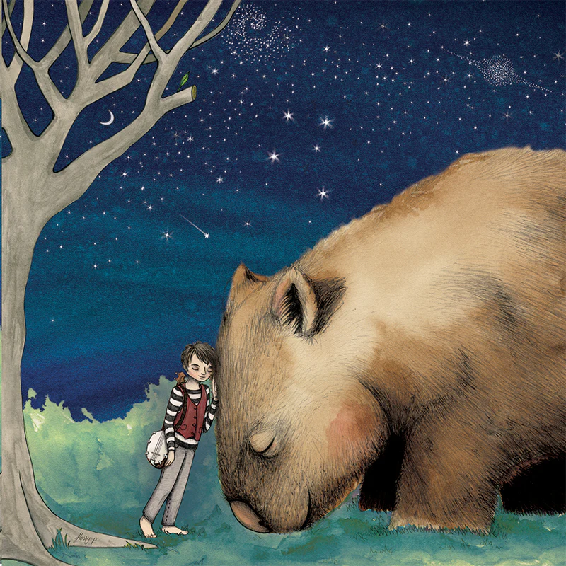 Greeting Card Giant Wombat Boy - Image 3