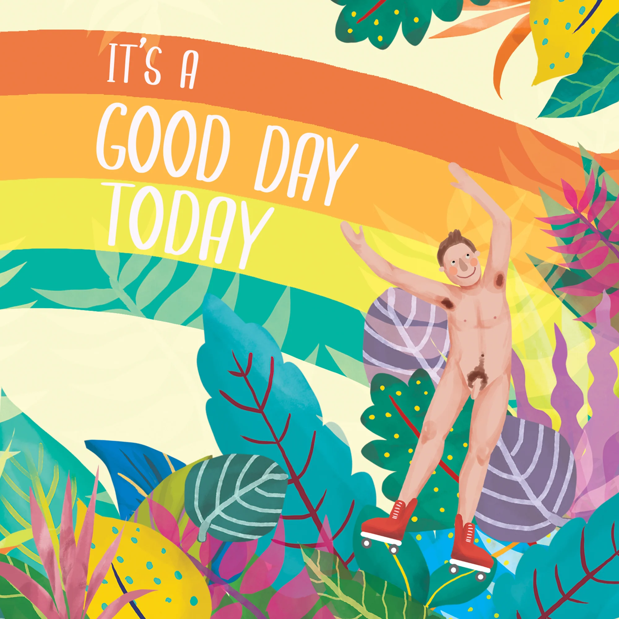 Greeting Card Good Day Rainbow - Image 3