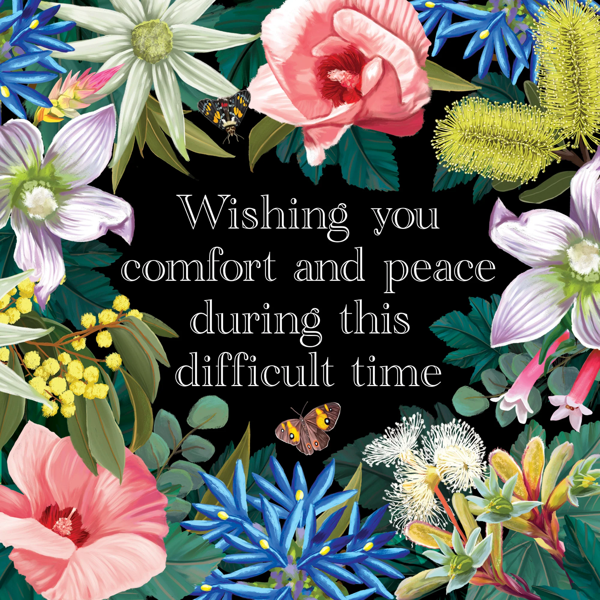Greeting Card Good Evening Sympathy - Image 4
