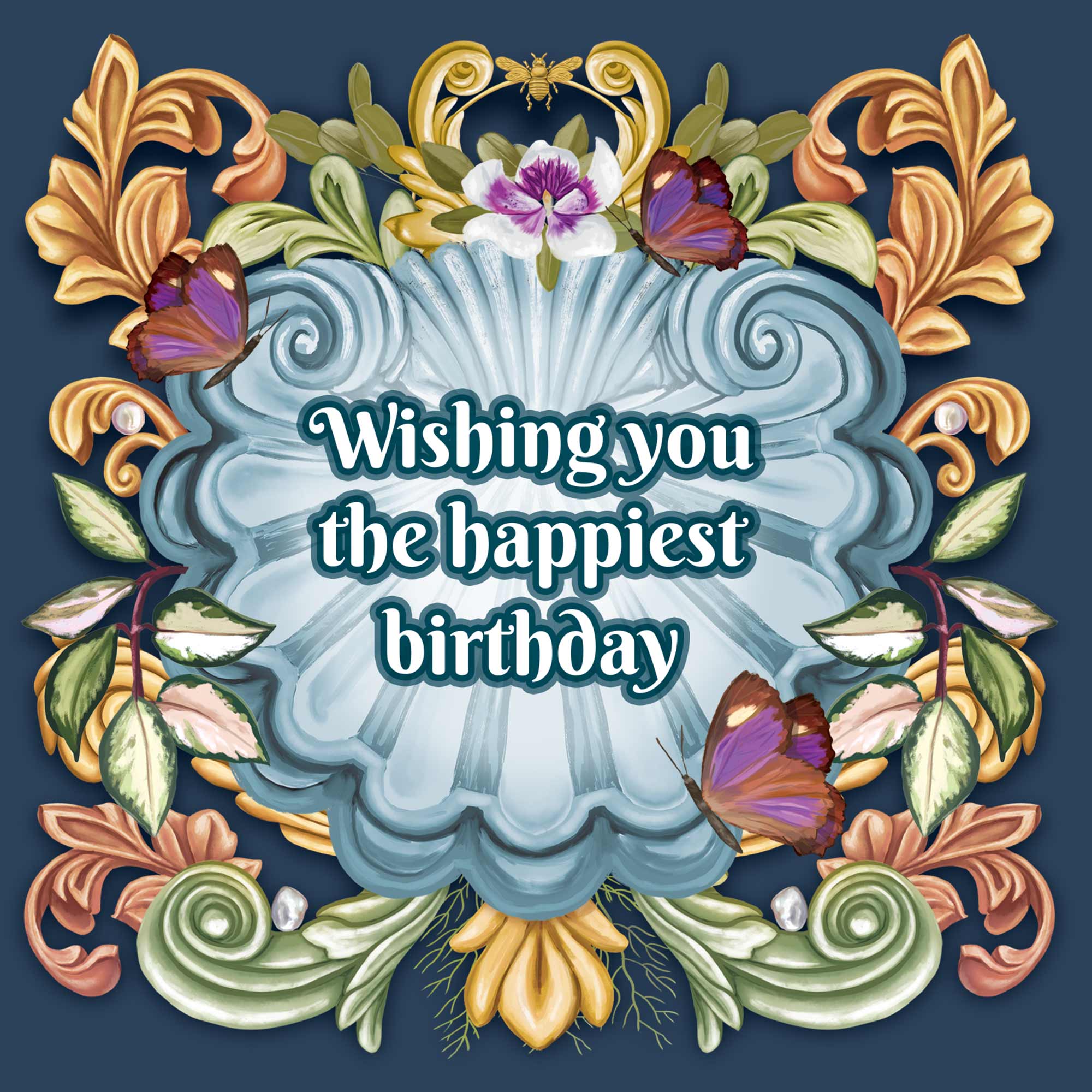 Greeting Card Happiest Birthday - Image 3
