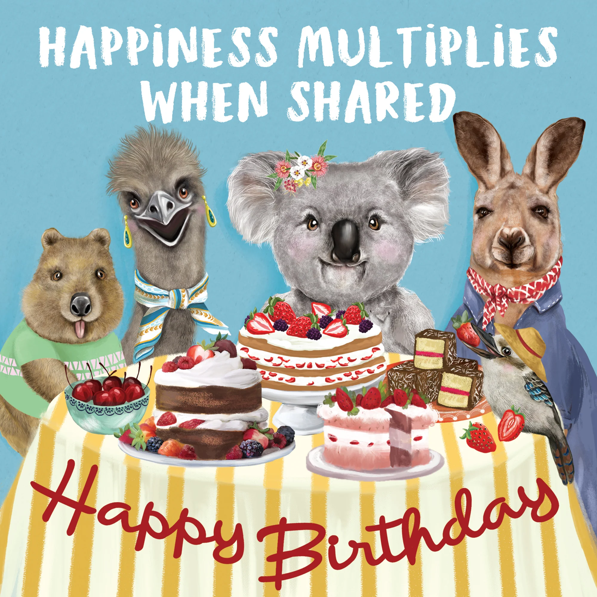 Greeting Card Happiness Multiplies - Image 3