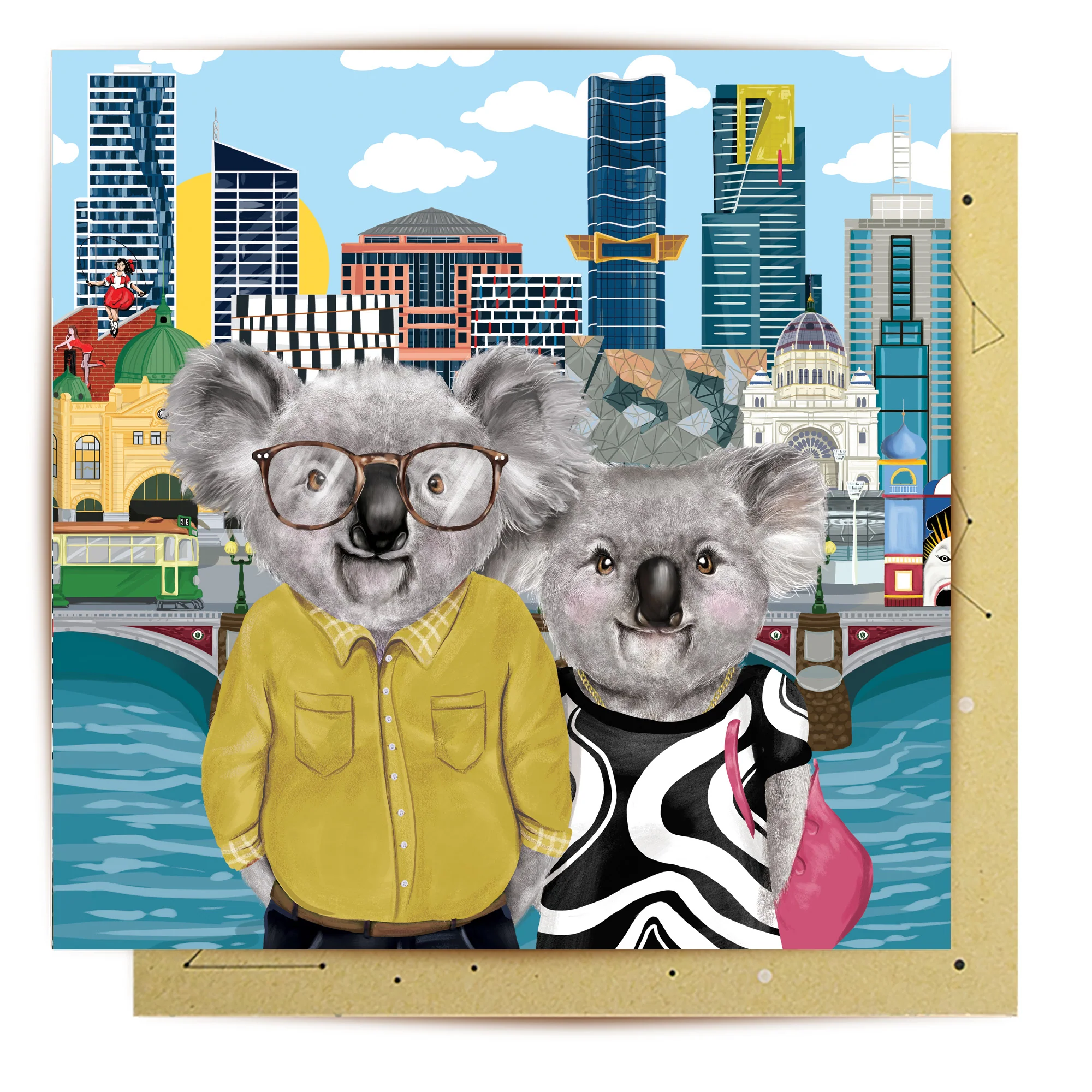 Greeting Card Happy Day Melbourne - Image 2