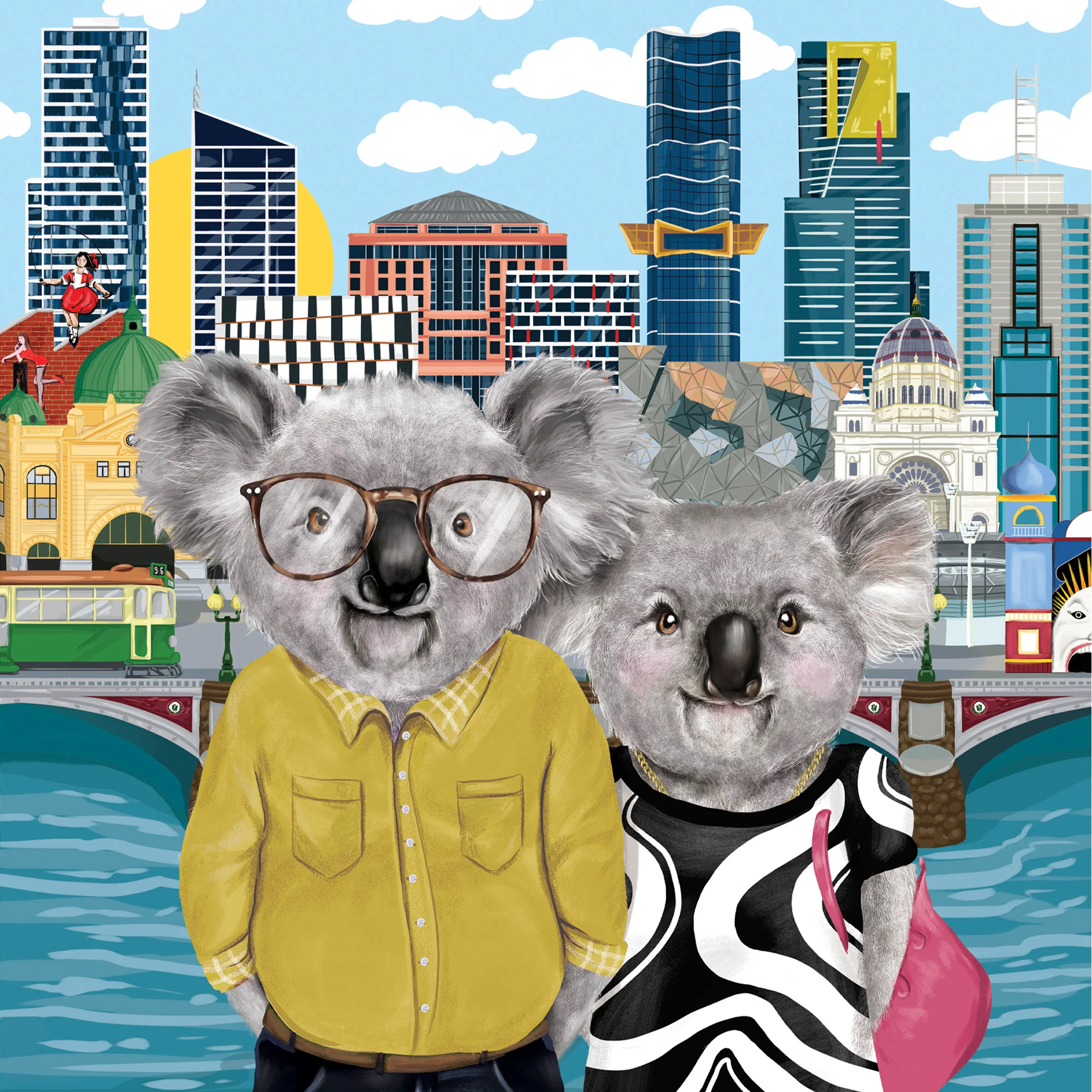 Greeting Card Happy Day Melbourne - Image 3