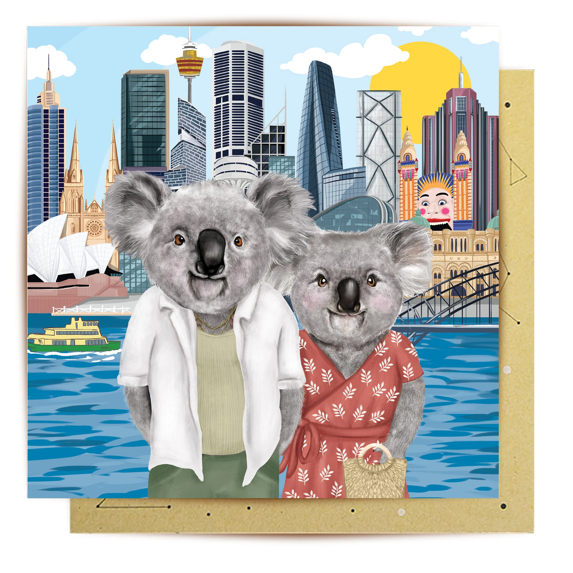 Greeting Card Happy Day Sydney - Image 2