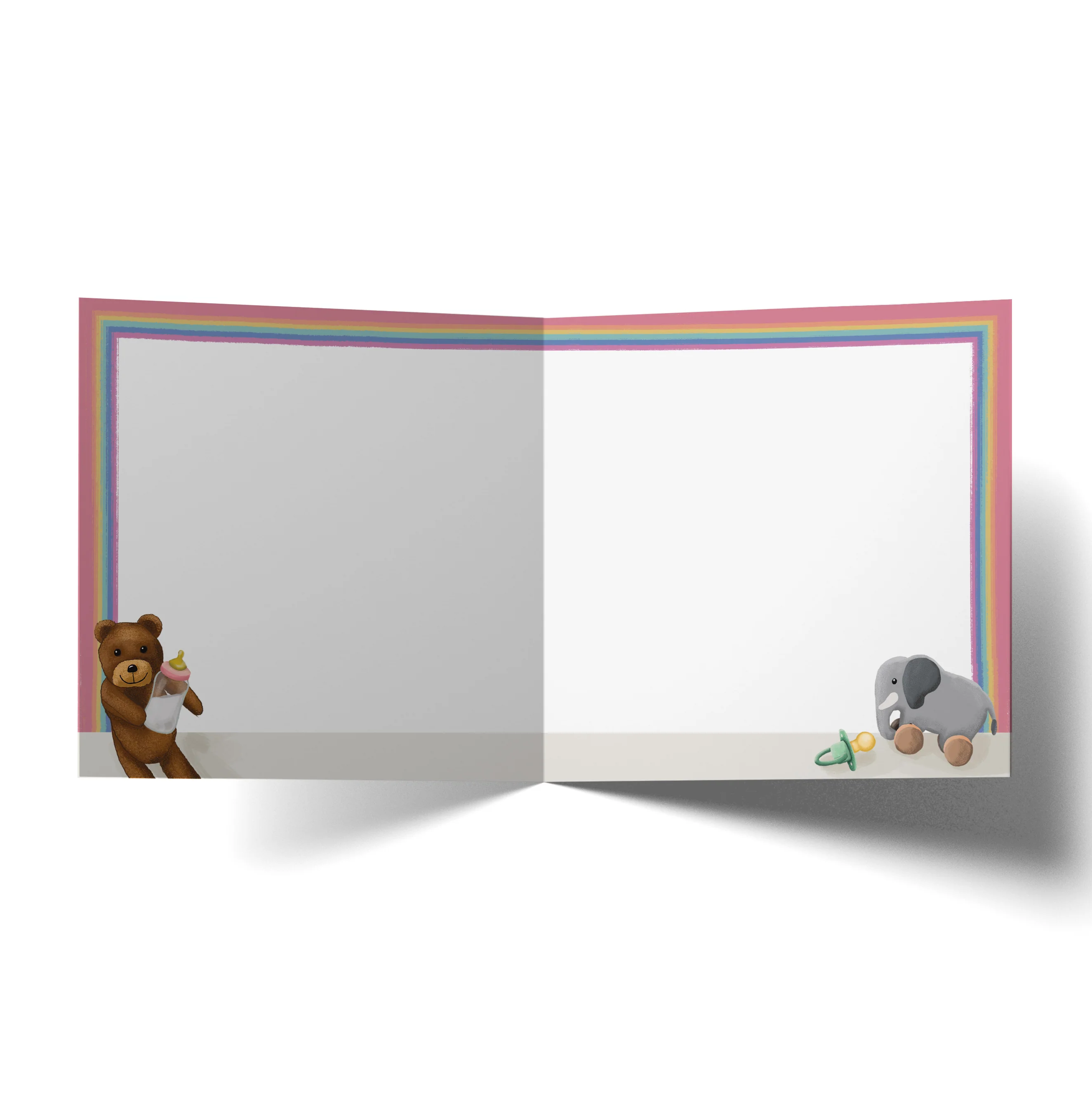 Greeting Card Hello Cute Little Baby - Image 2